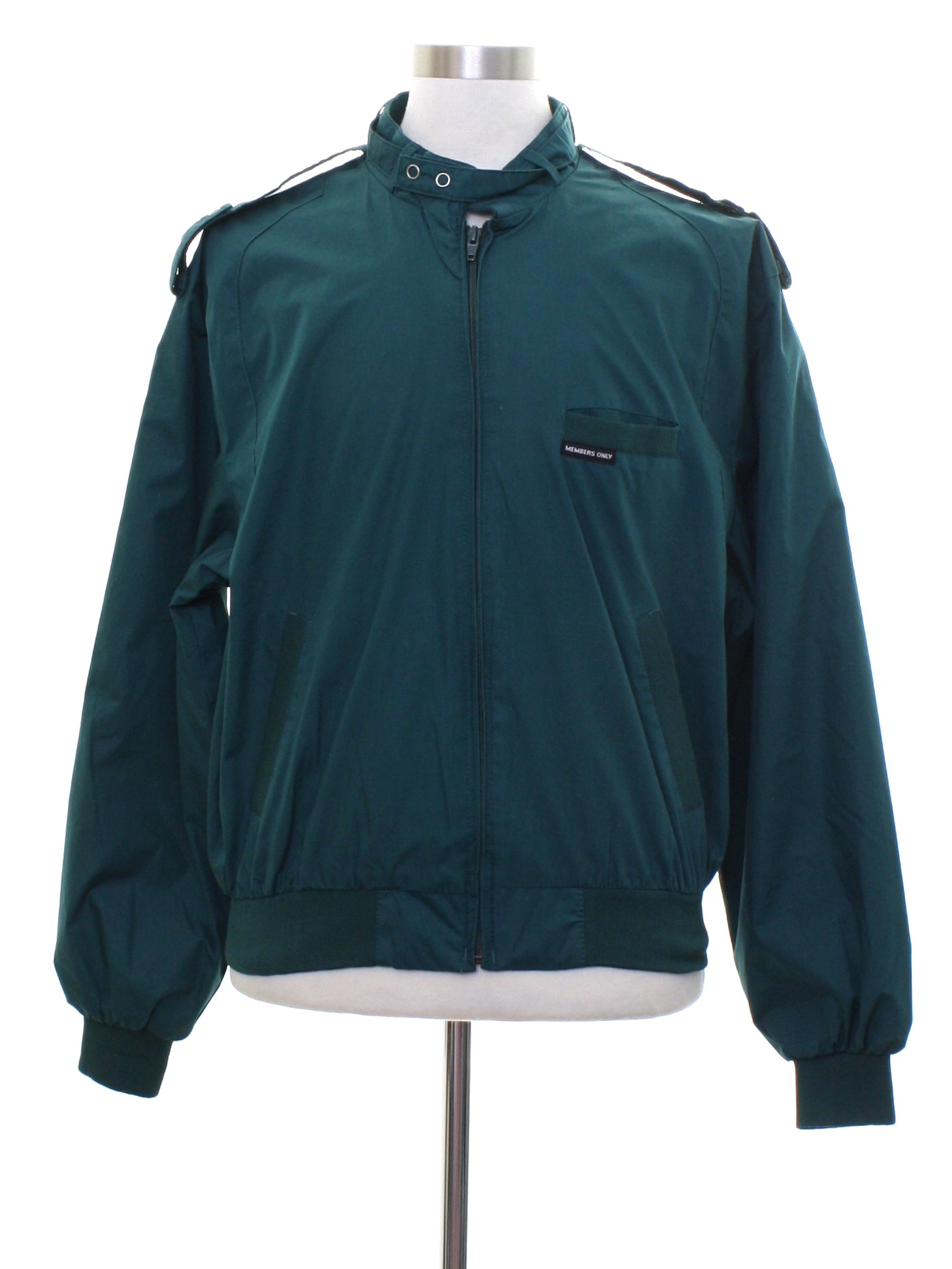 1990's Jacket (Members Only): 90s -Members Only- Mens forest green ...