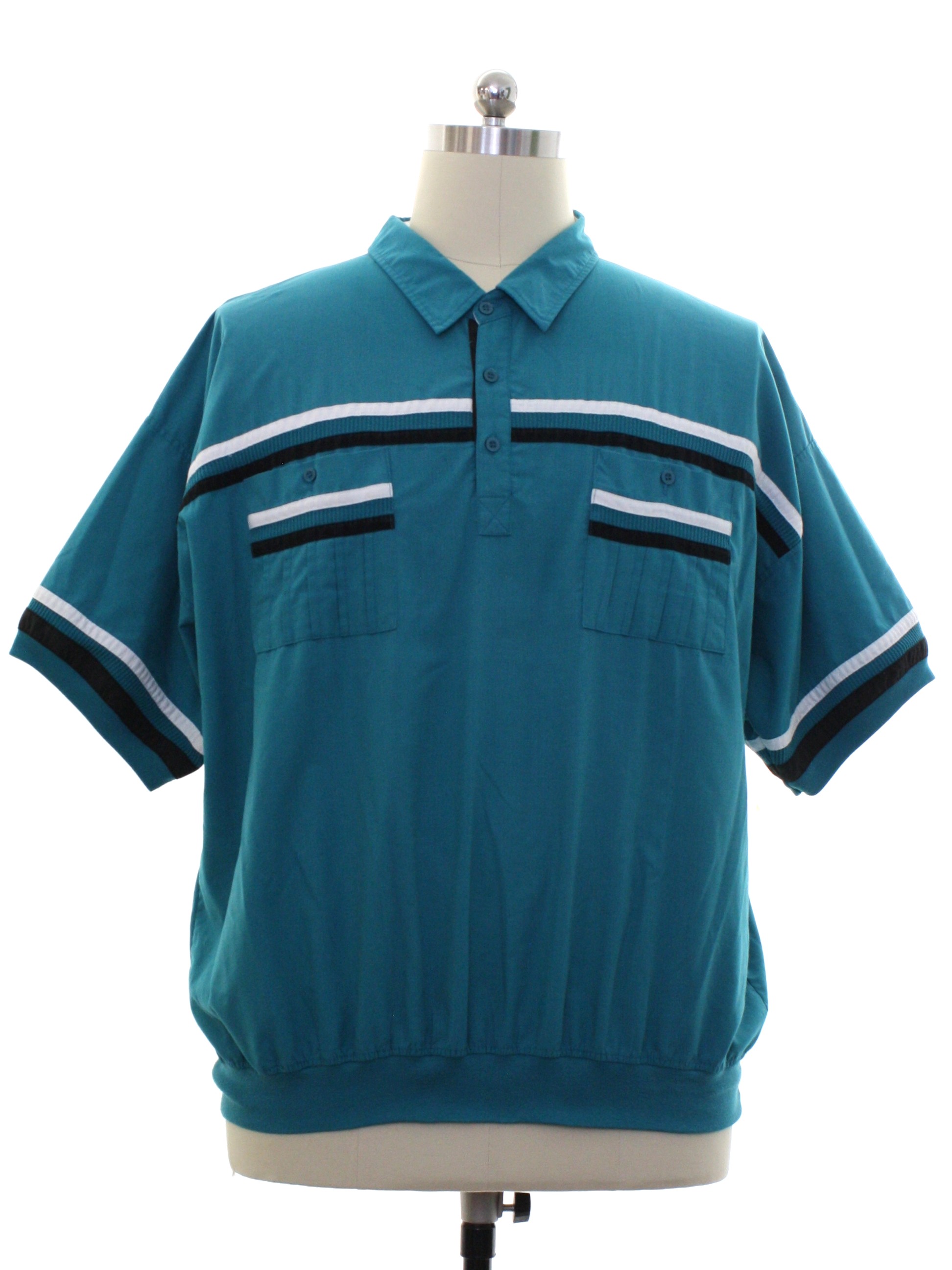 Retro 80s Shirt (Big Al) : Late 80s -Big Al- Mens teal background ...