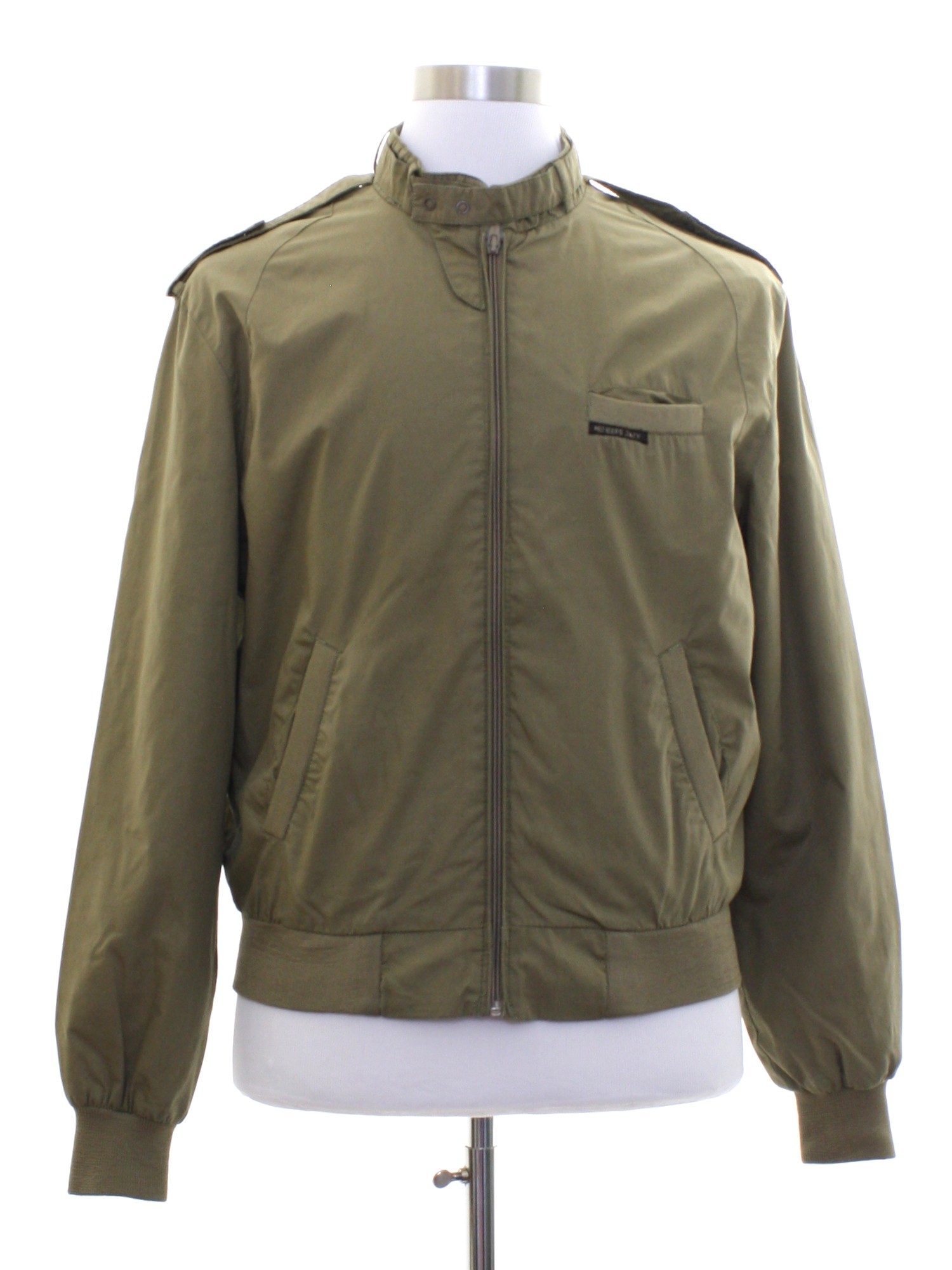 tan members only jacket