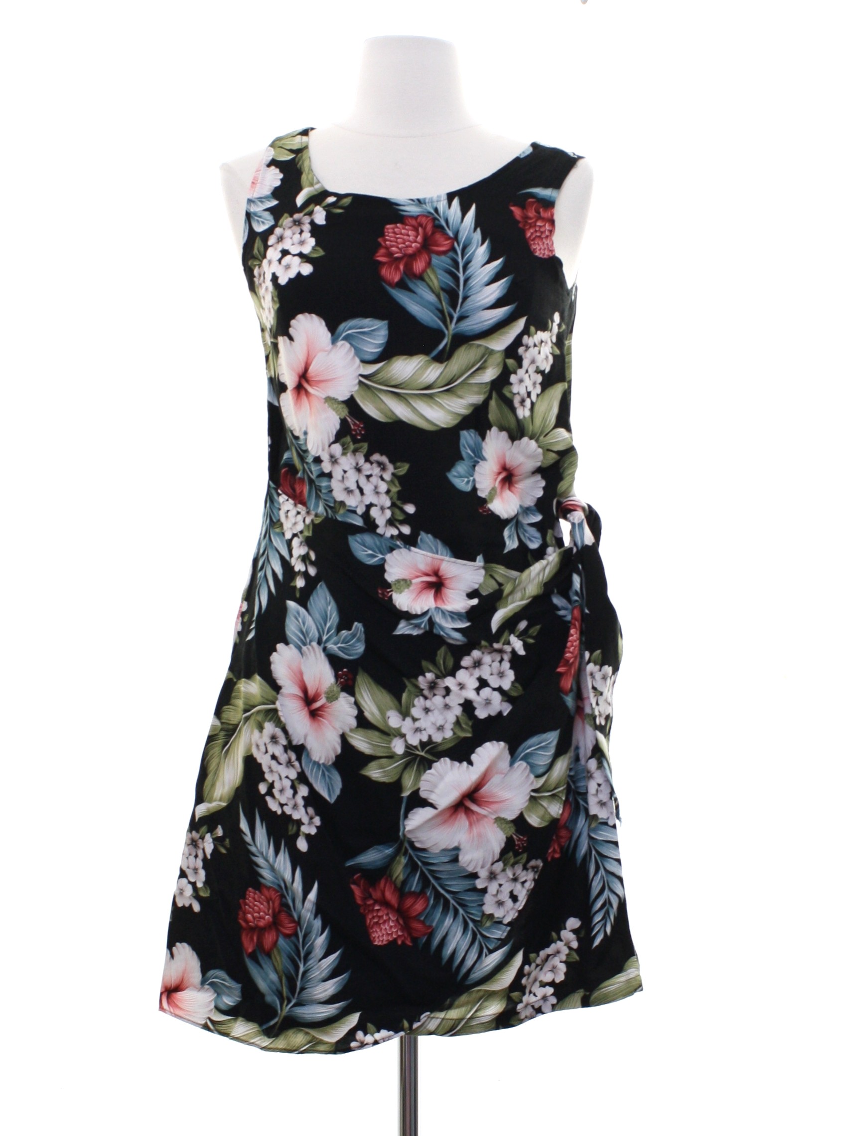 vintage hawaiian dress