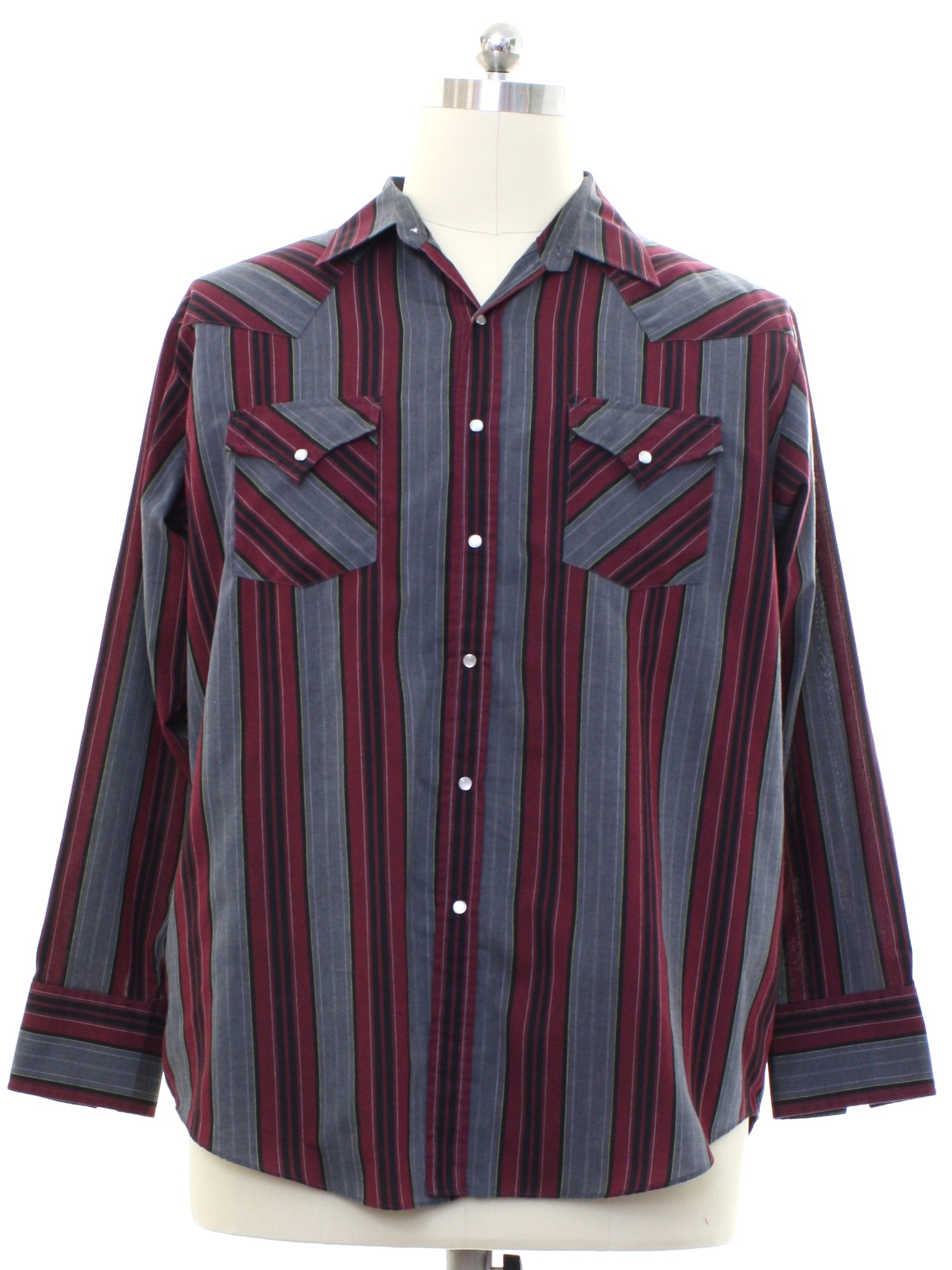 Retro 1990's Western Shirt (Plains Western Wear) : 90s -Plains Western ...