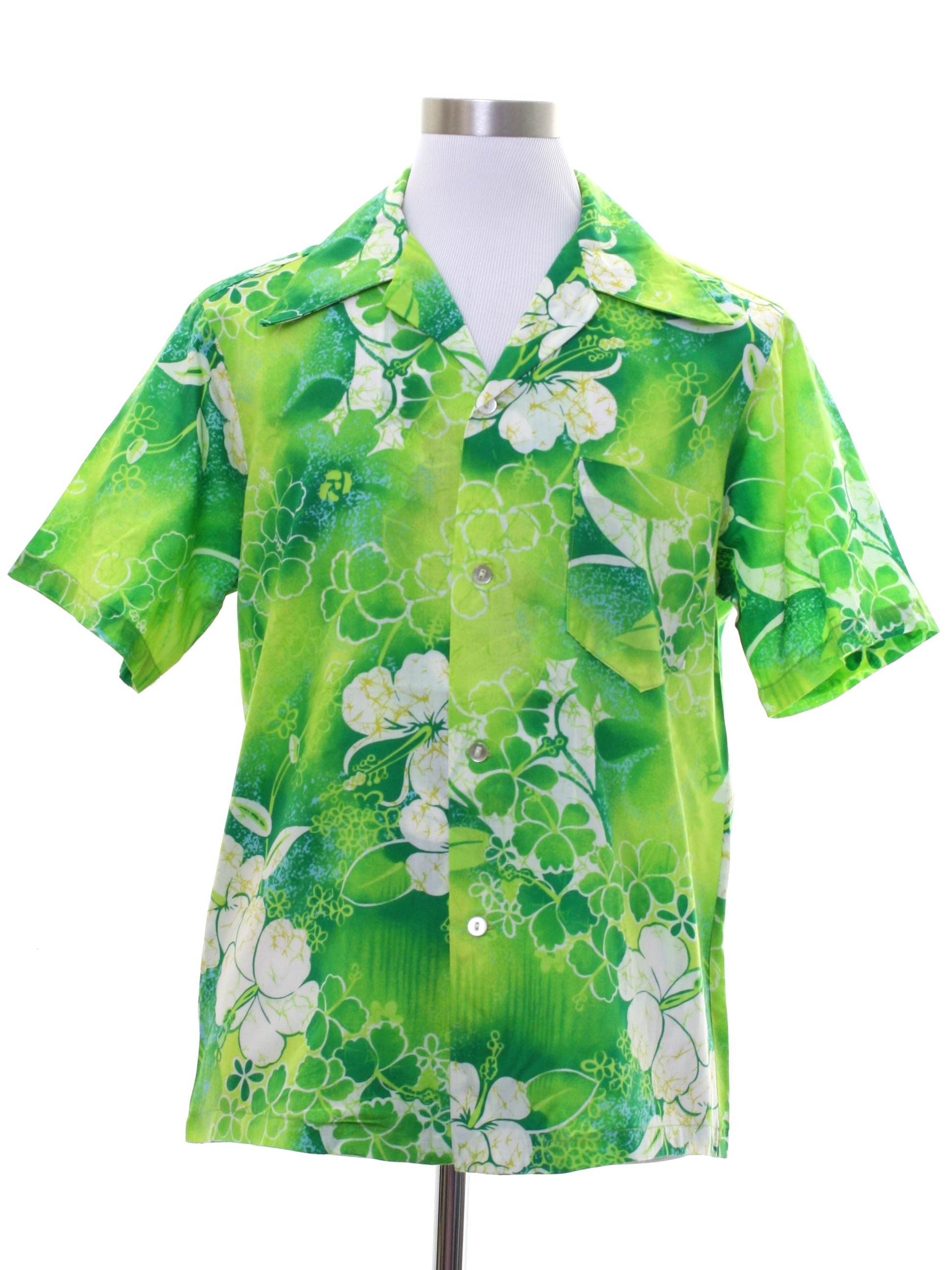 1960's Retro Hawaiian Shirt: Late 60s or early 70s -Hukilau Fashions ...