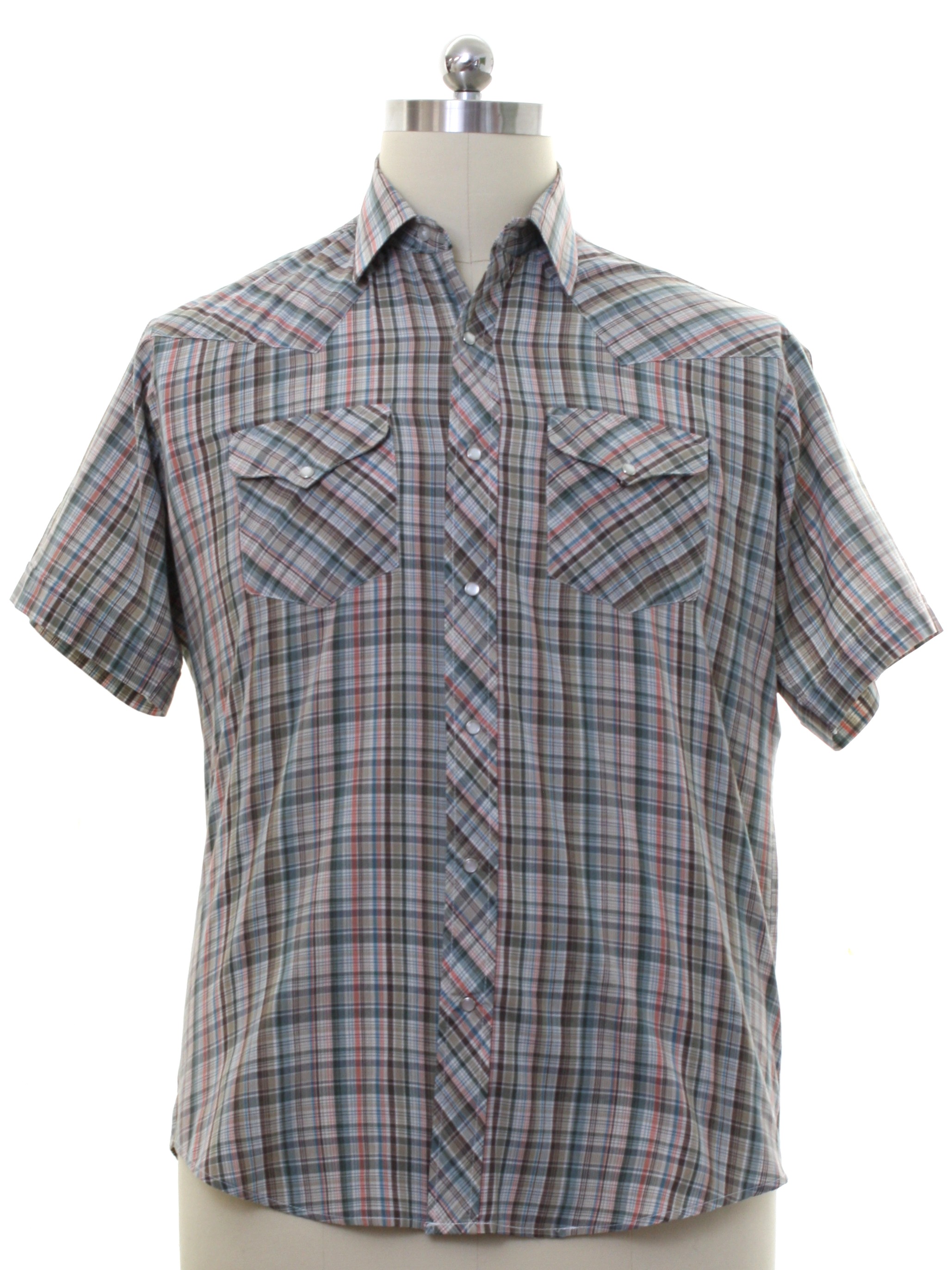 1980's Western Shirt (Ruddock Shirts, Made in USA): 80s -Ruddock Shirts ...