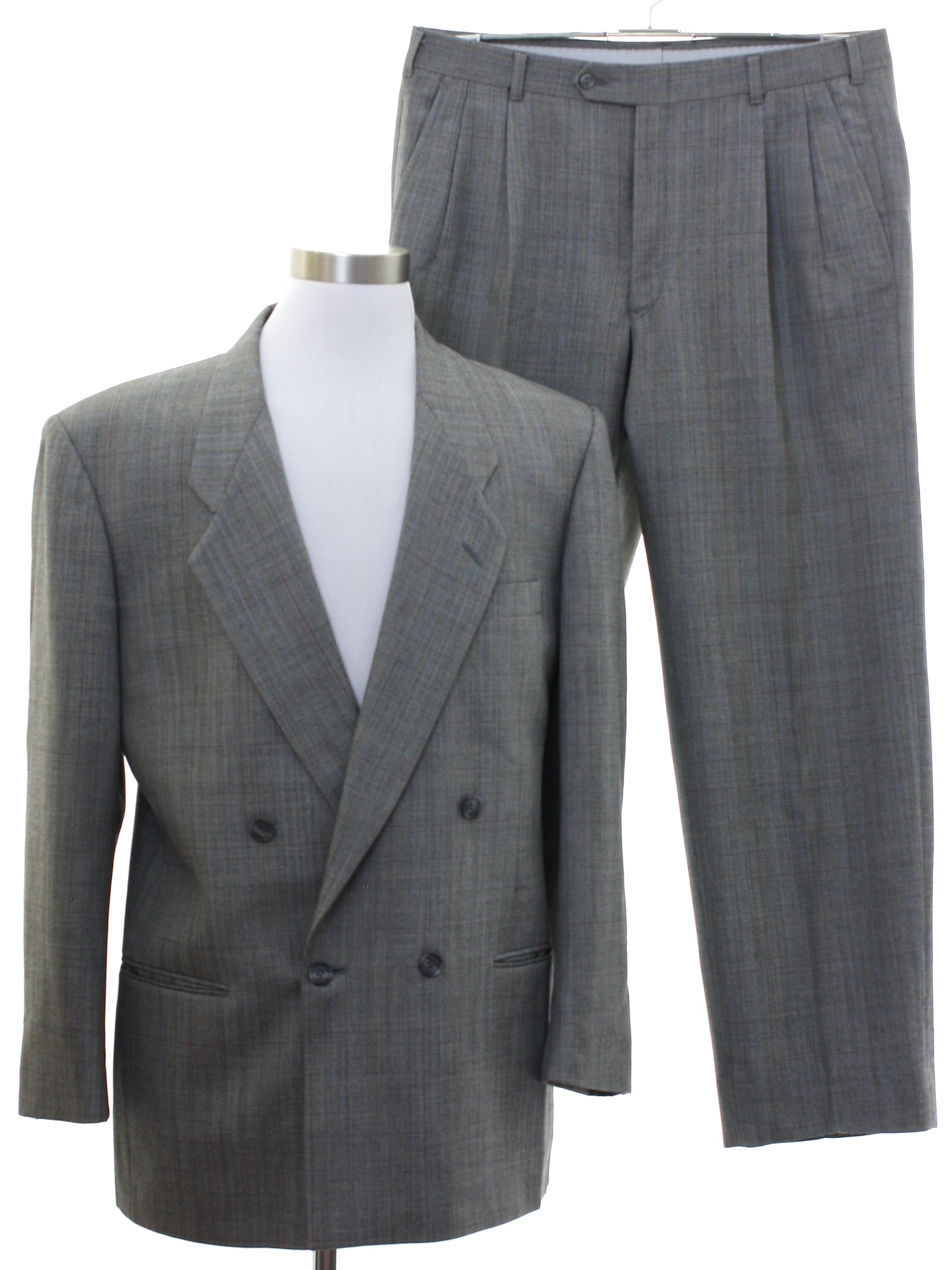 Vintage 1980's Suit: 80s -Pierre Cardin- Mens two piece totally 80s ...
