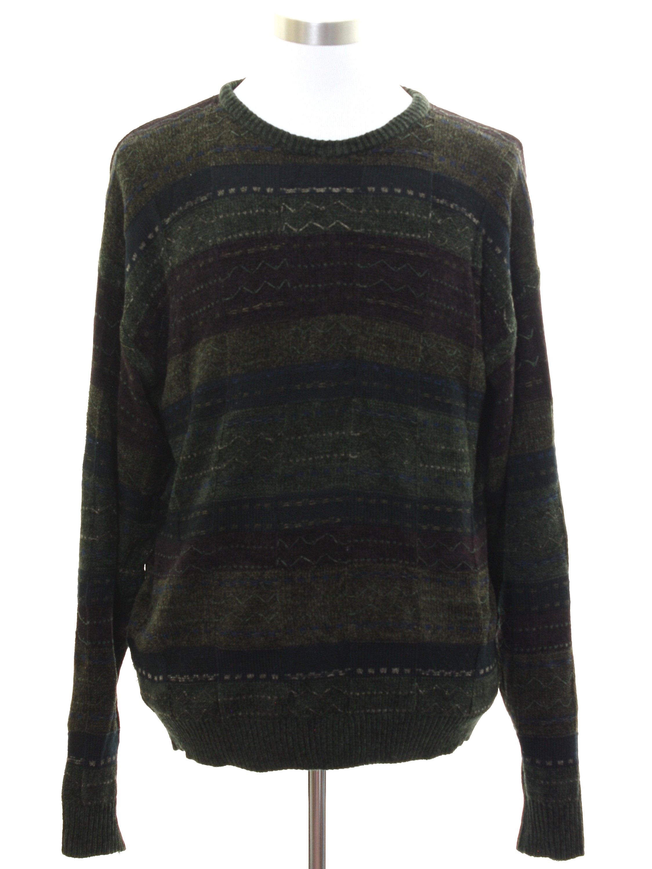 Retro Nineties Sweater: 90s -Consensus Sportswear- Mens olive green ...