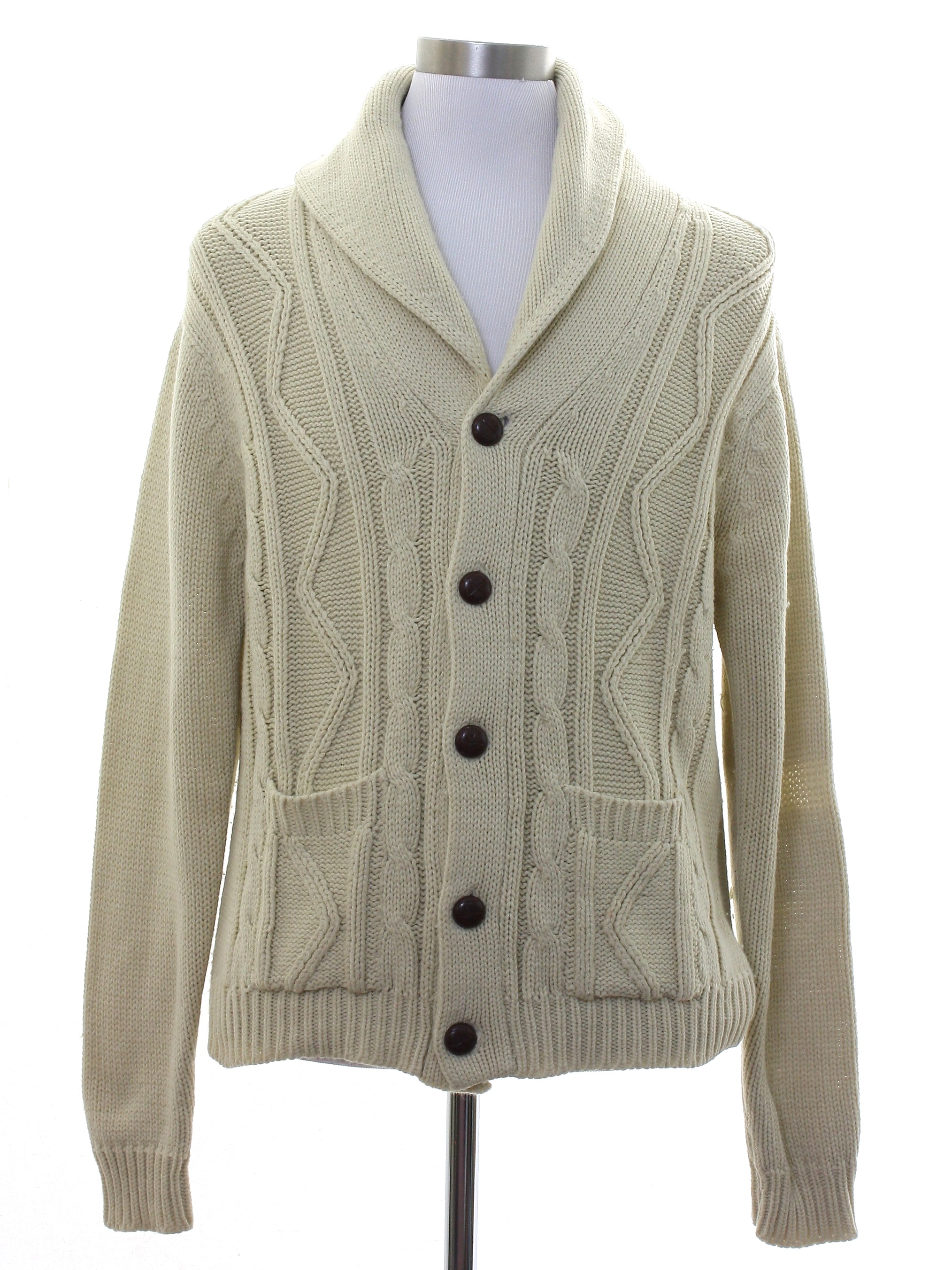 1960's mens cardigans