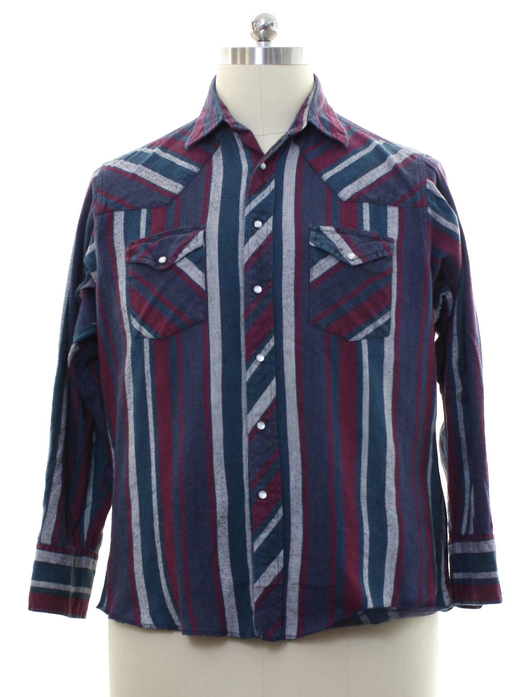 Wrangler | Shirts | Vintage 9s Wrangler Western Shirt | Poshmark