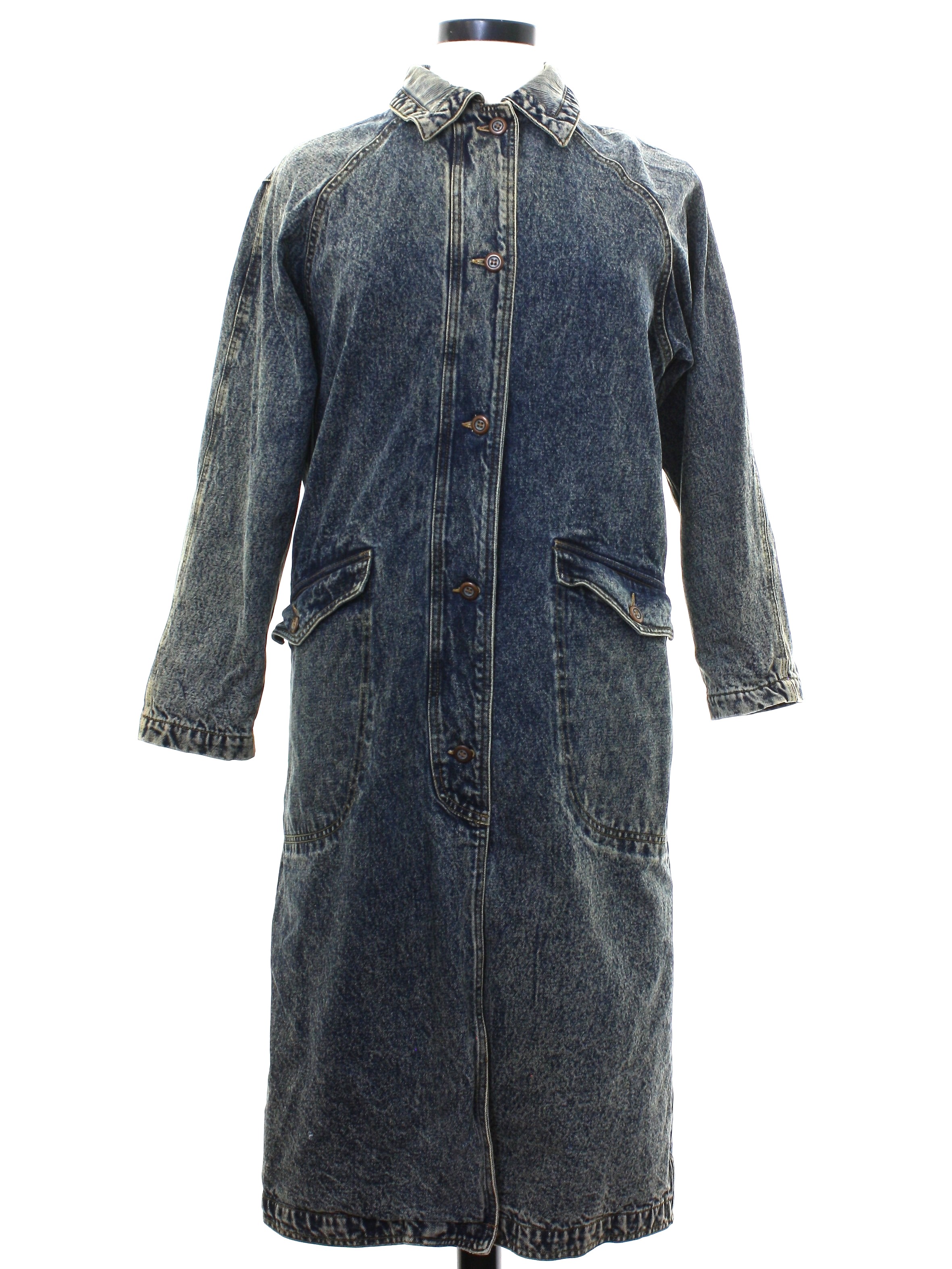 Vintage S. B. II 1990s Jacket: Early 90s -S. B. II- Womens hazy blue ...