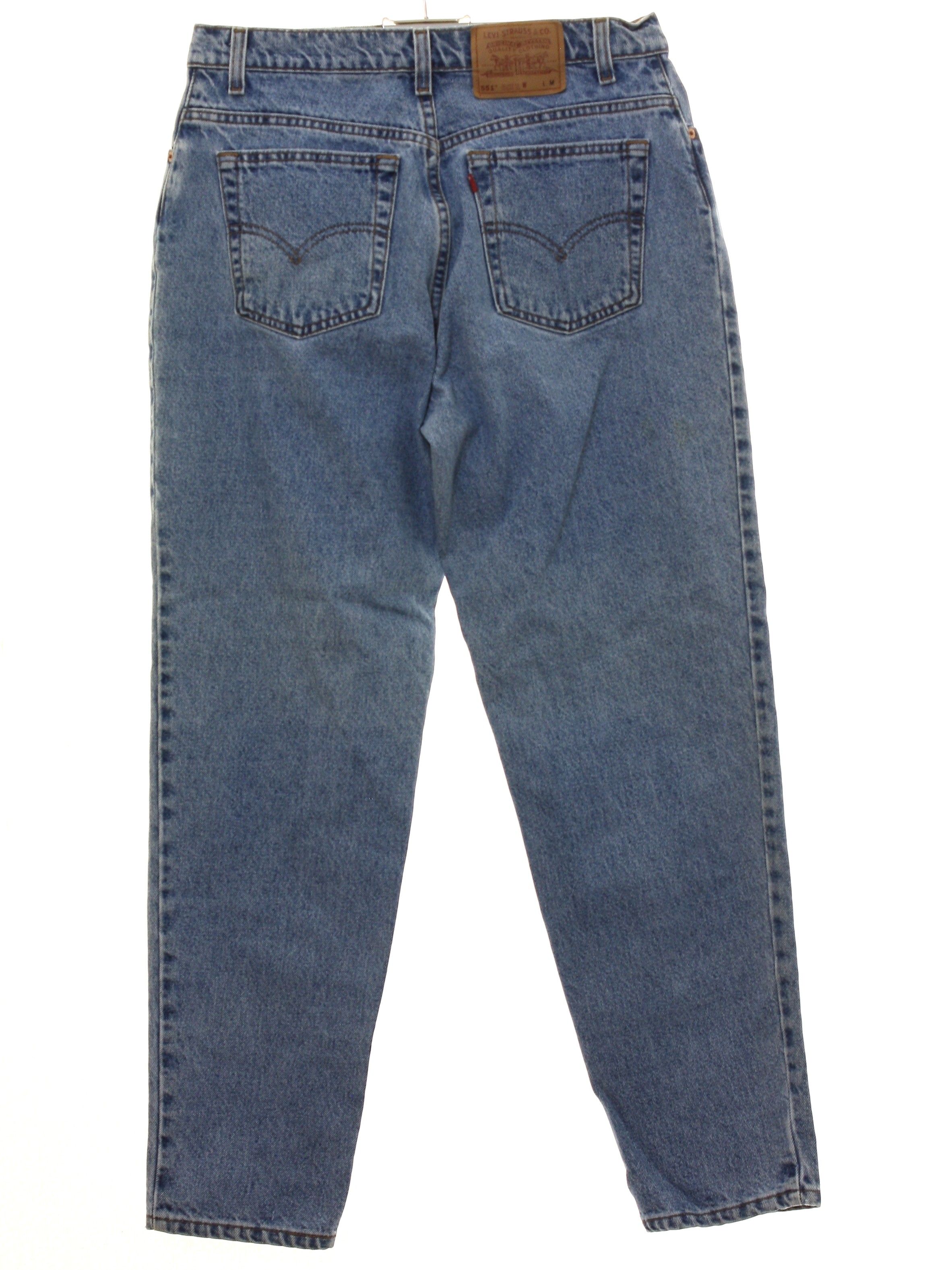 1990's Vintage Levis 551s Pants: 90s -Levis 551s- Womens stone washed ...
