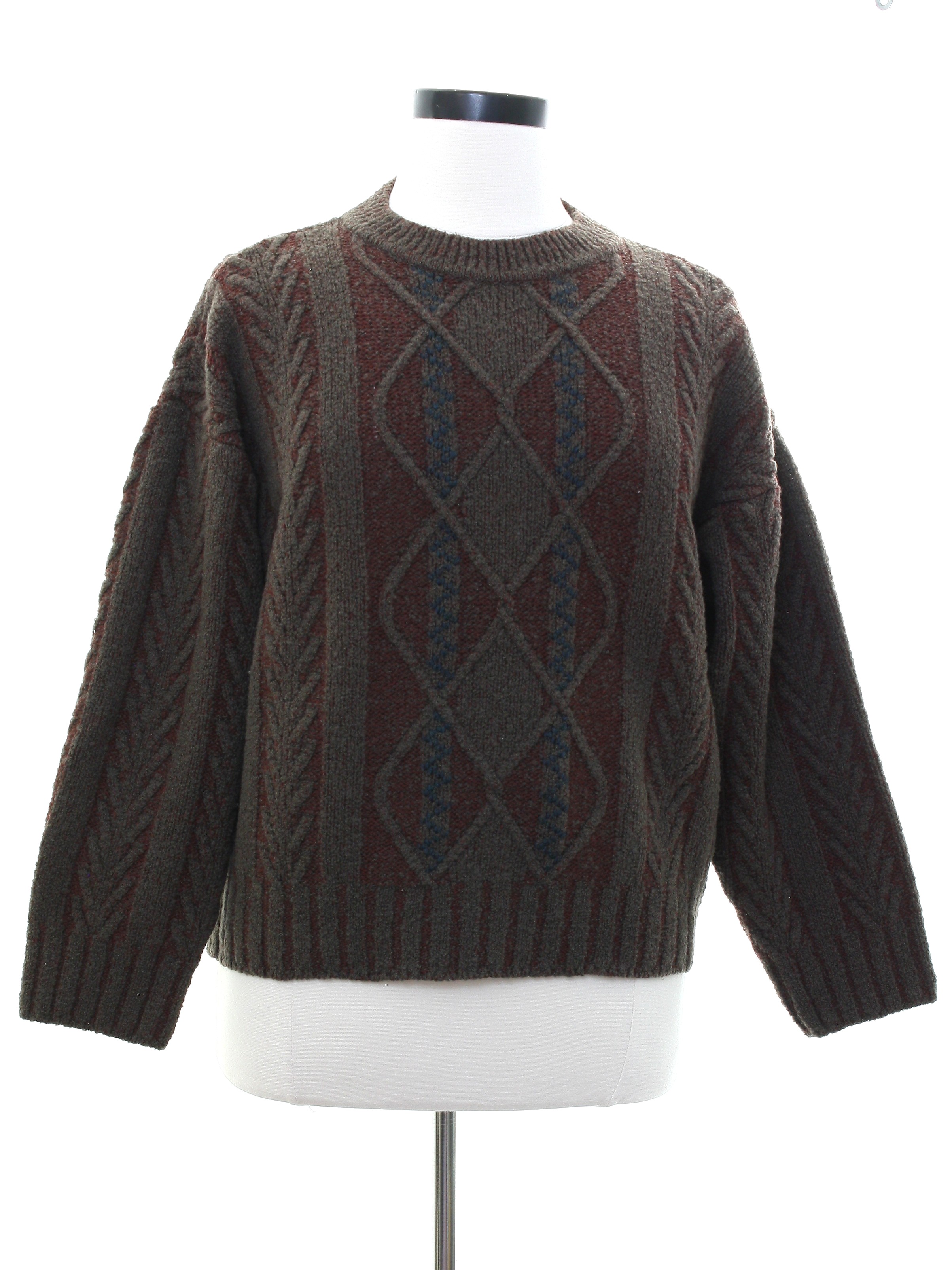 80s Vintage Salvatore Ferragamo Sweater: 80s -Salvatore Ferragamo