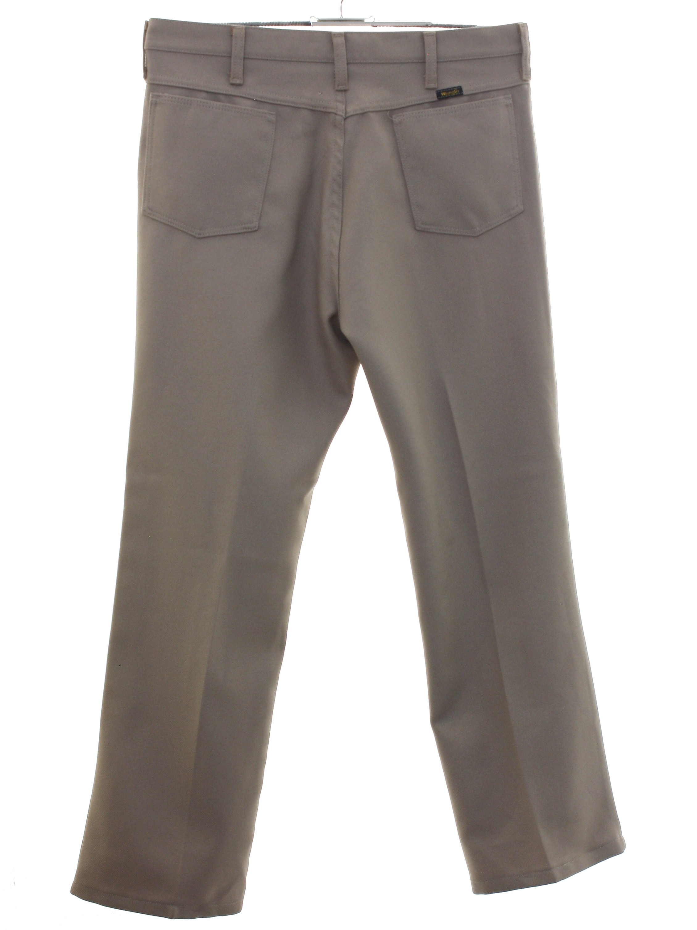 Retro 1970's Pants (Wrangler) : 70s -Wrangler- Mens tan solid colored ...