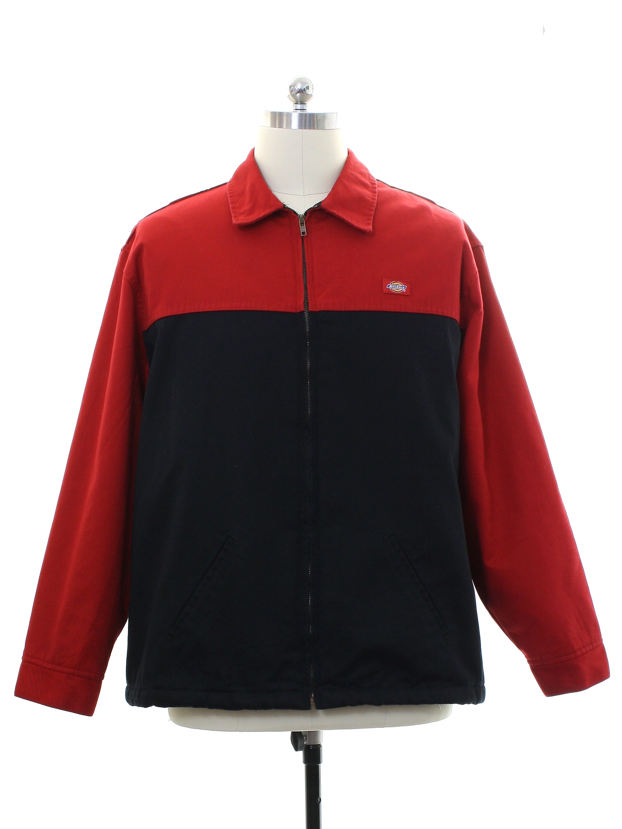 Dickies red hotsell and black jacket