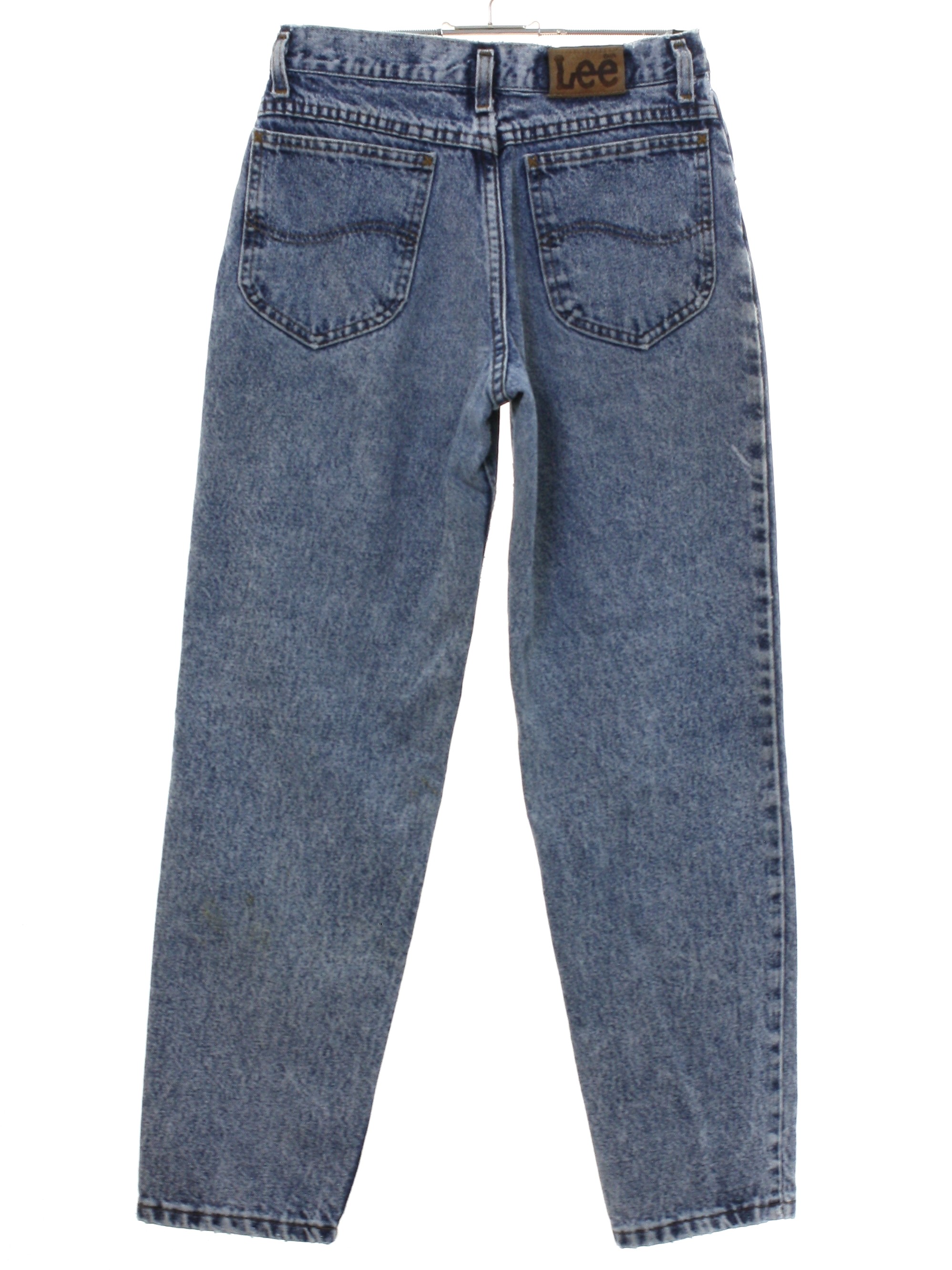 Retro Eighties Pants: Late 80s -Lee- Womens acid washed slightly worn ...