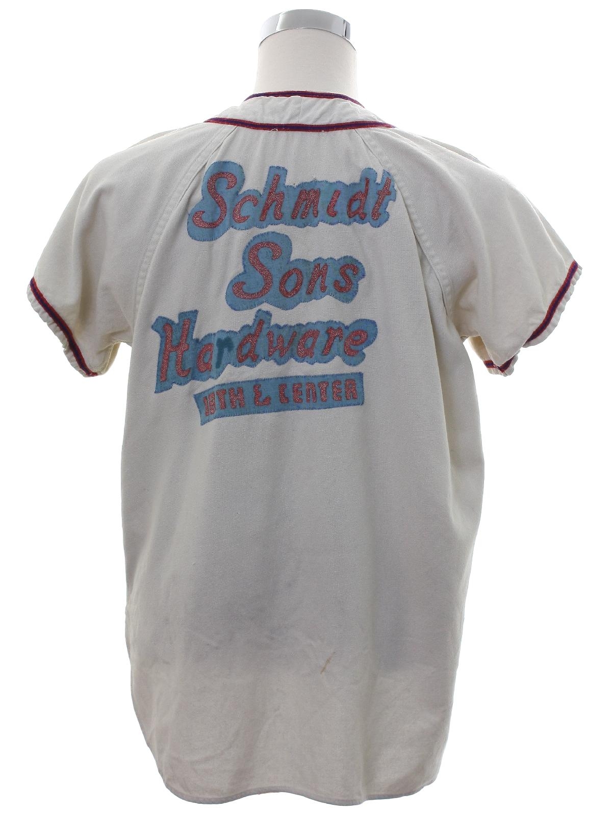 OLD STYLE LIGHT BLUE BASEBALL JERSEY