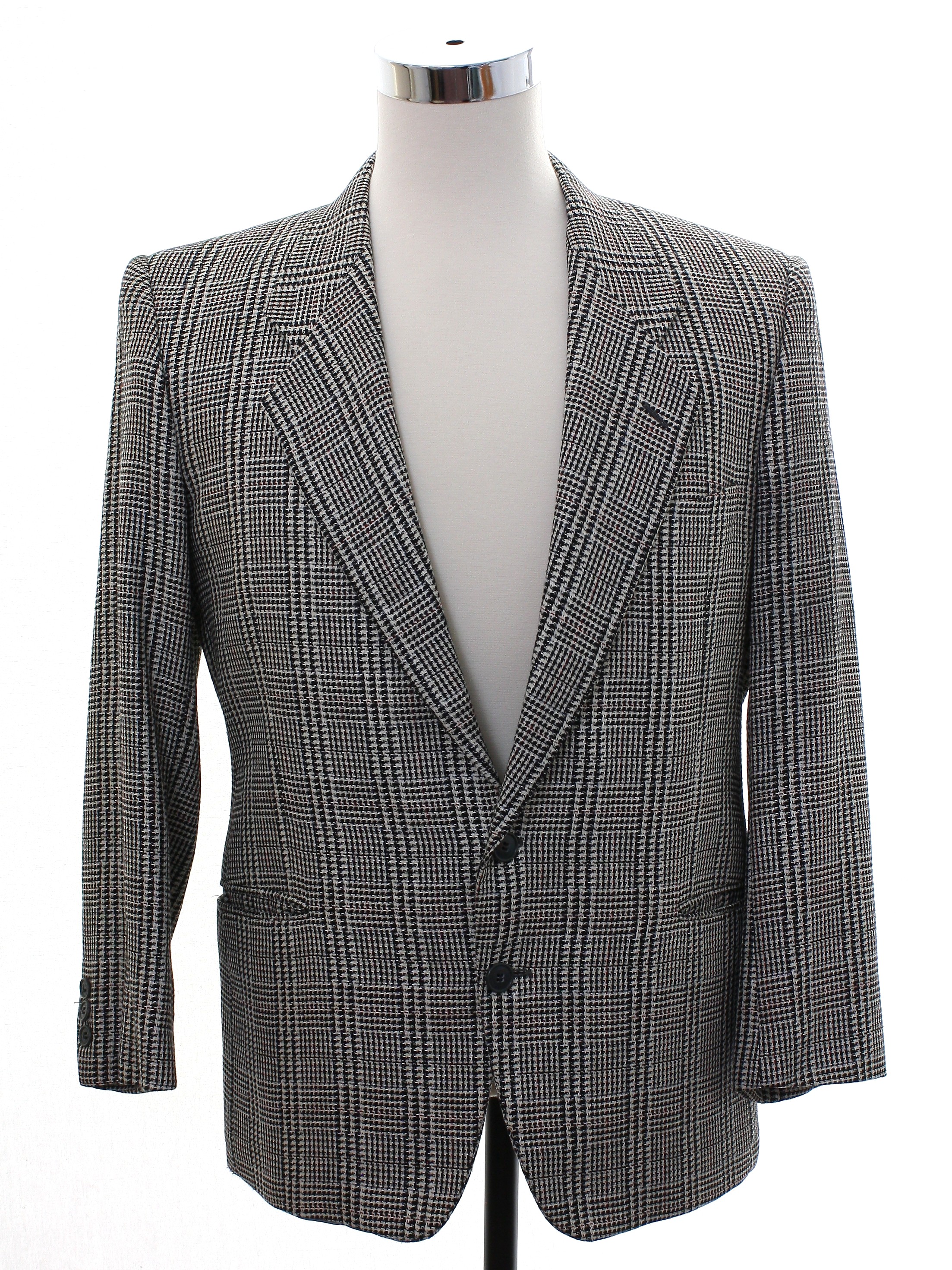 Mani By Giorgio Armani Vintage Sport Coat Button No Vents US Size 36 ...