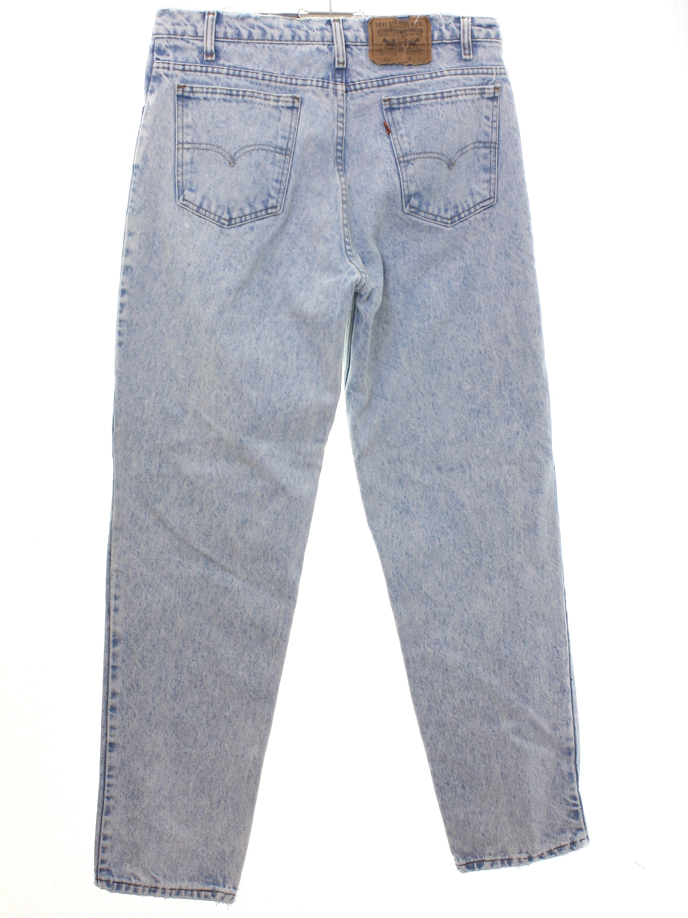 1980's Pants (Levis 550): 80s -Levis 550- Mens slightly faded and worn ...