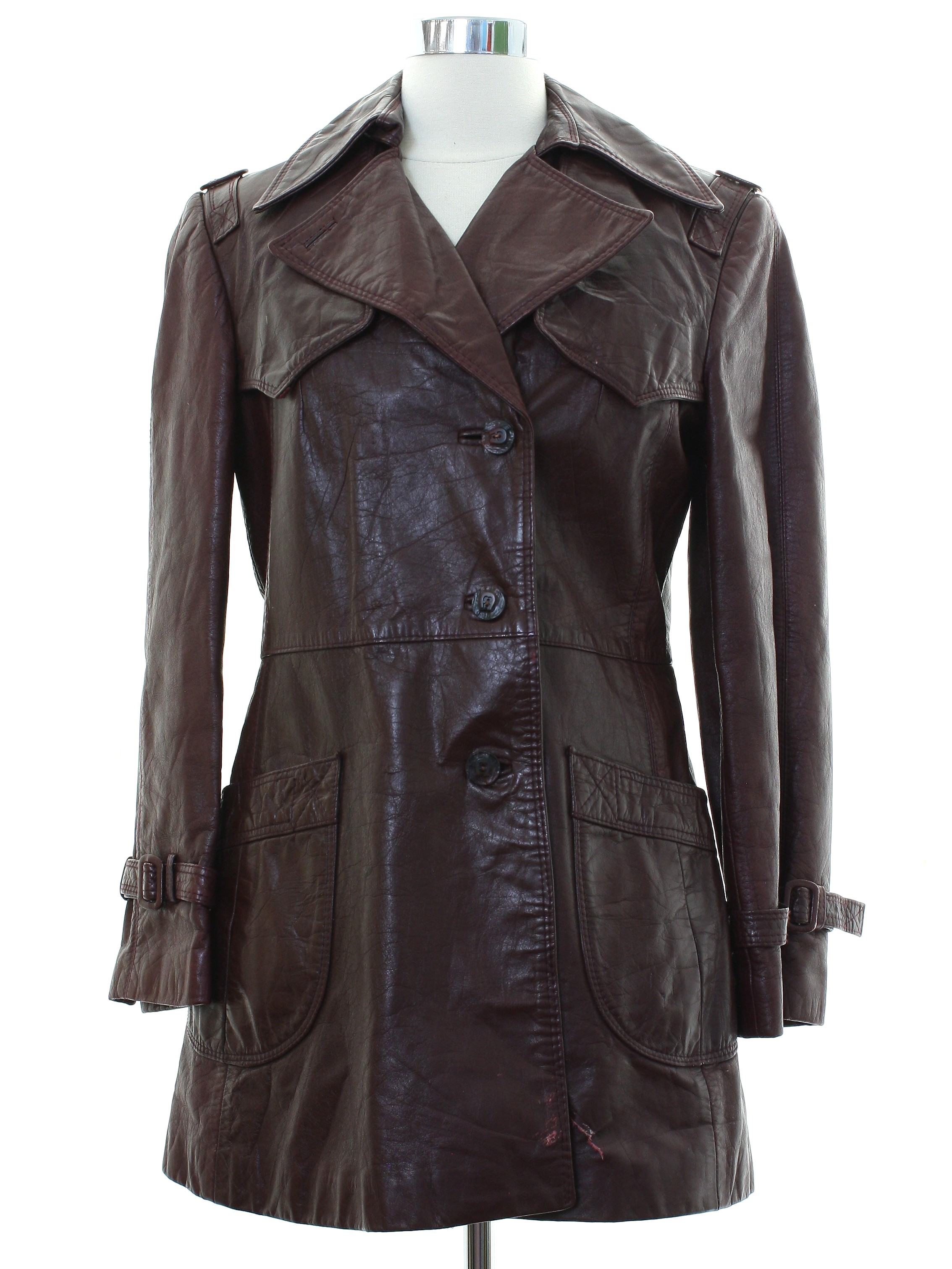 Vintage Etienne Aigner 70's Leather Jacket: 70s -Etienne Aigner- Womens ...