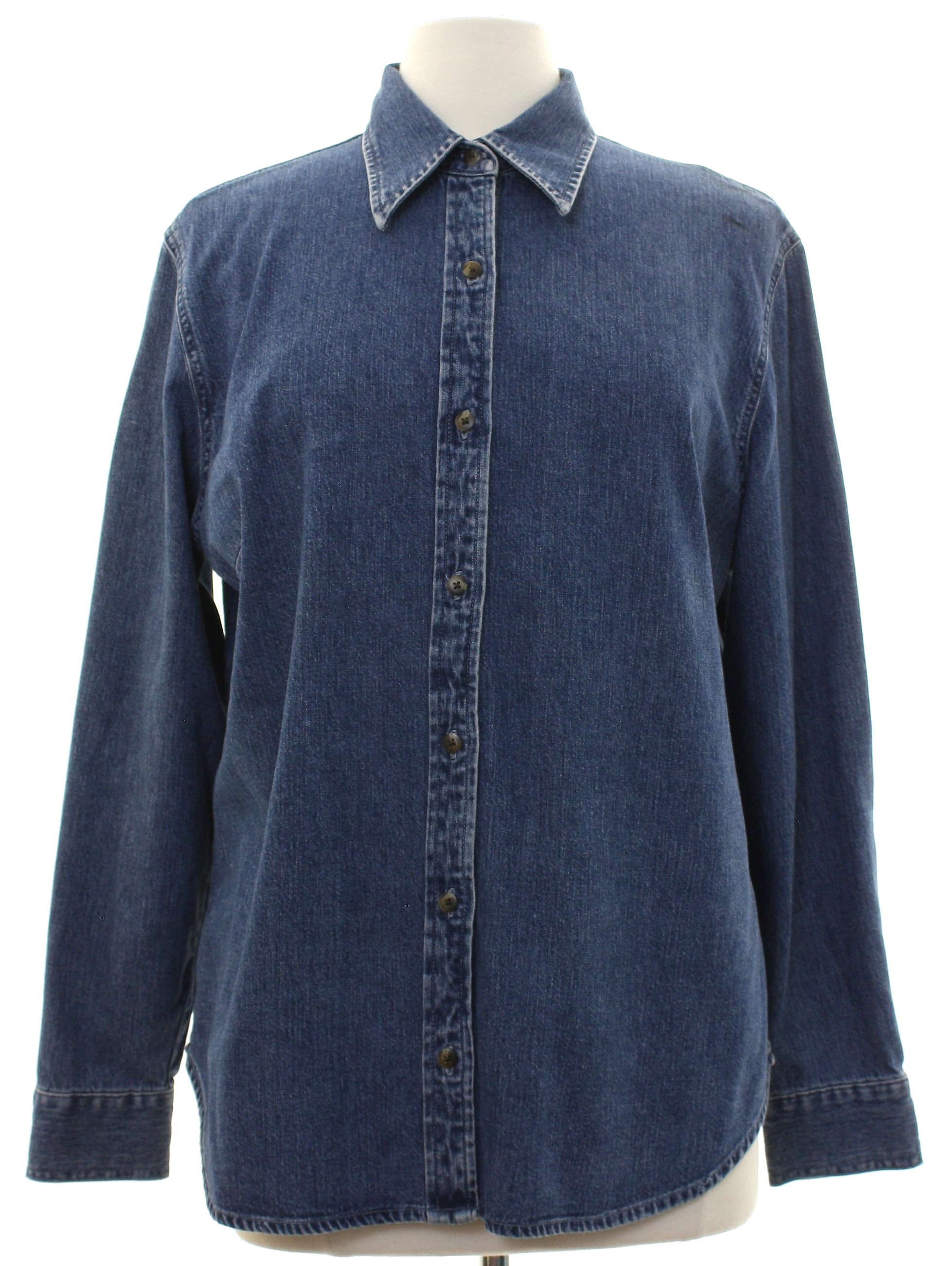 eddie bauer button up shirts womens