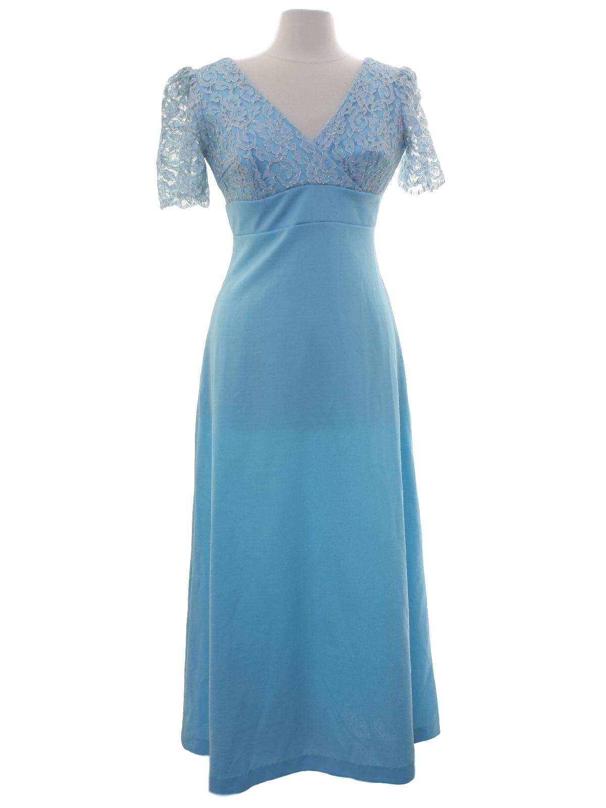 1970's formal dresses