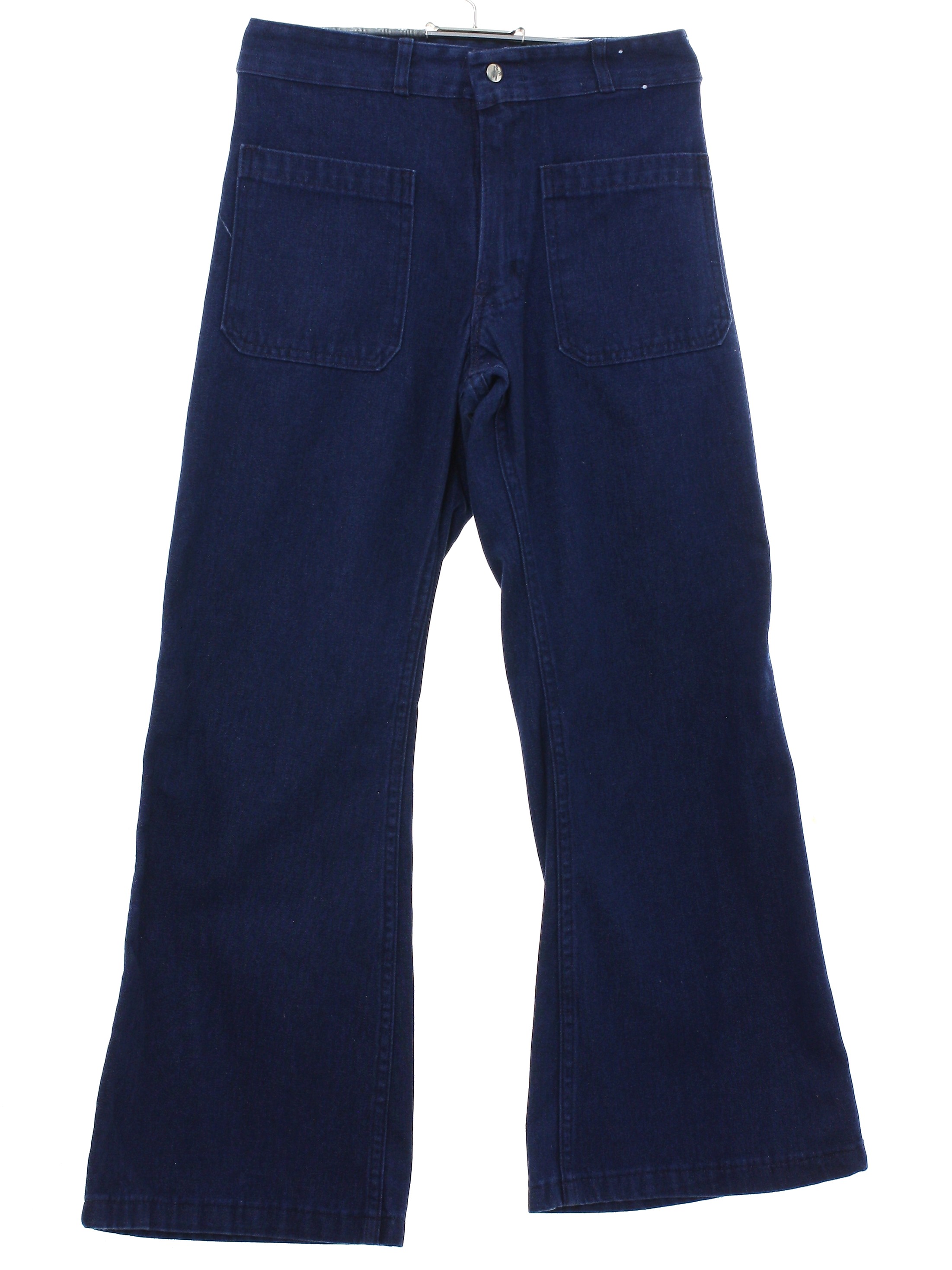 Retro 70s Bellbottom Pants (Seafarer) : 70s -Seafarer- Unisex dark blue ...