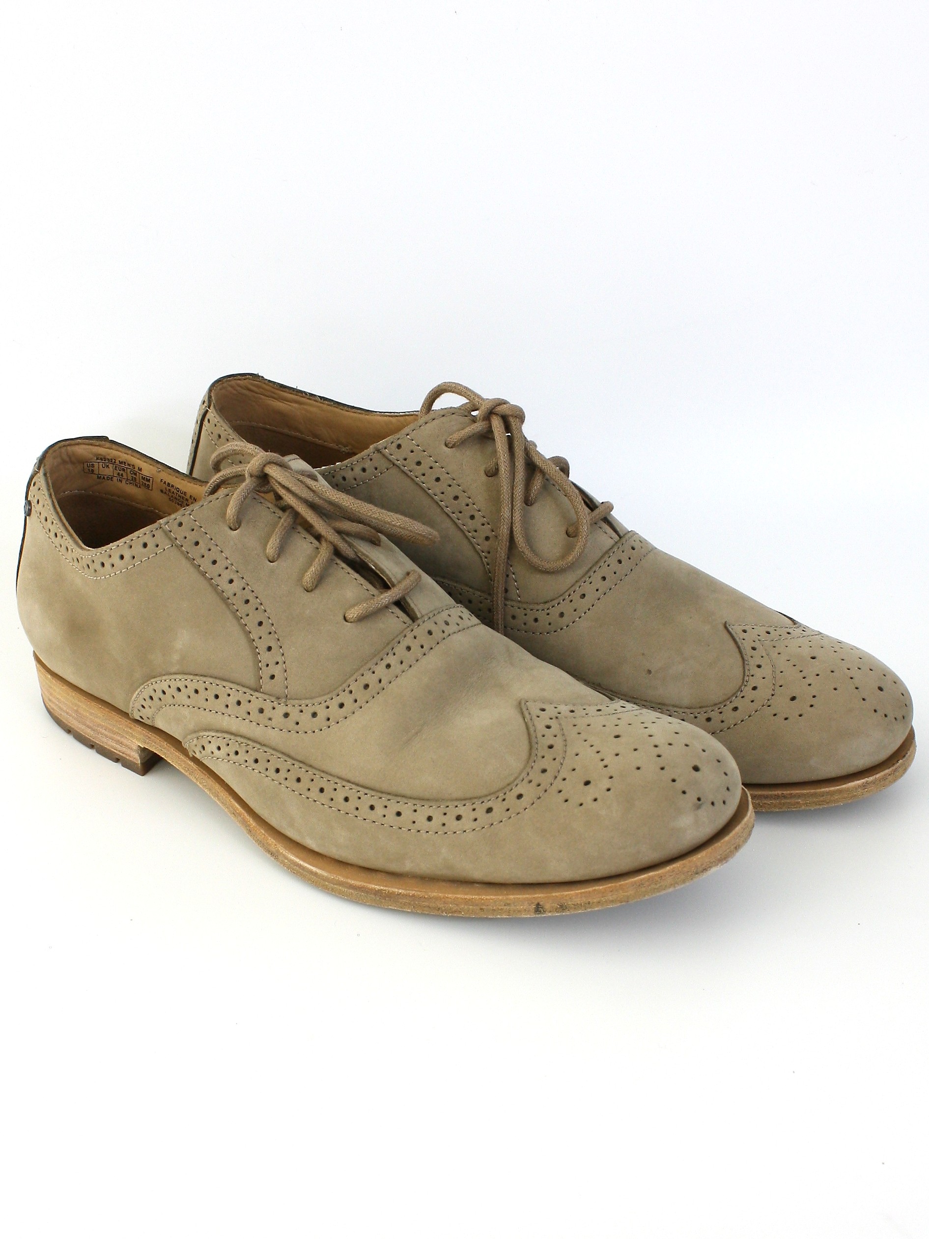 mens tan suede oxford shoes