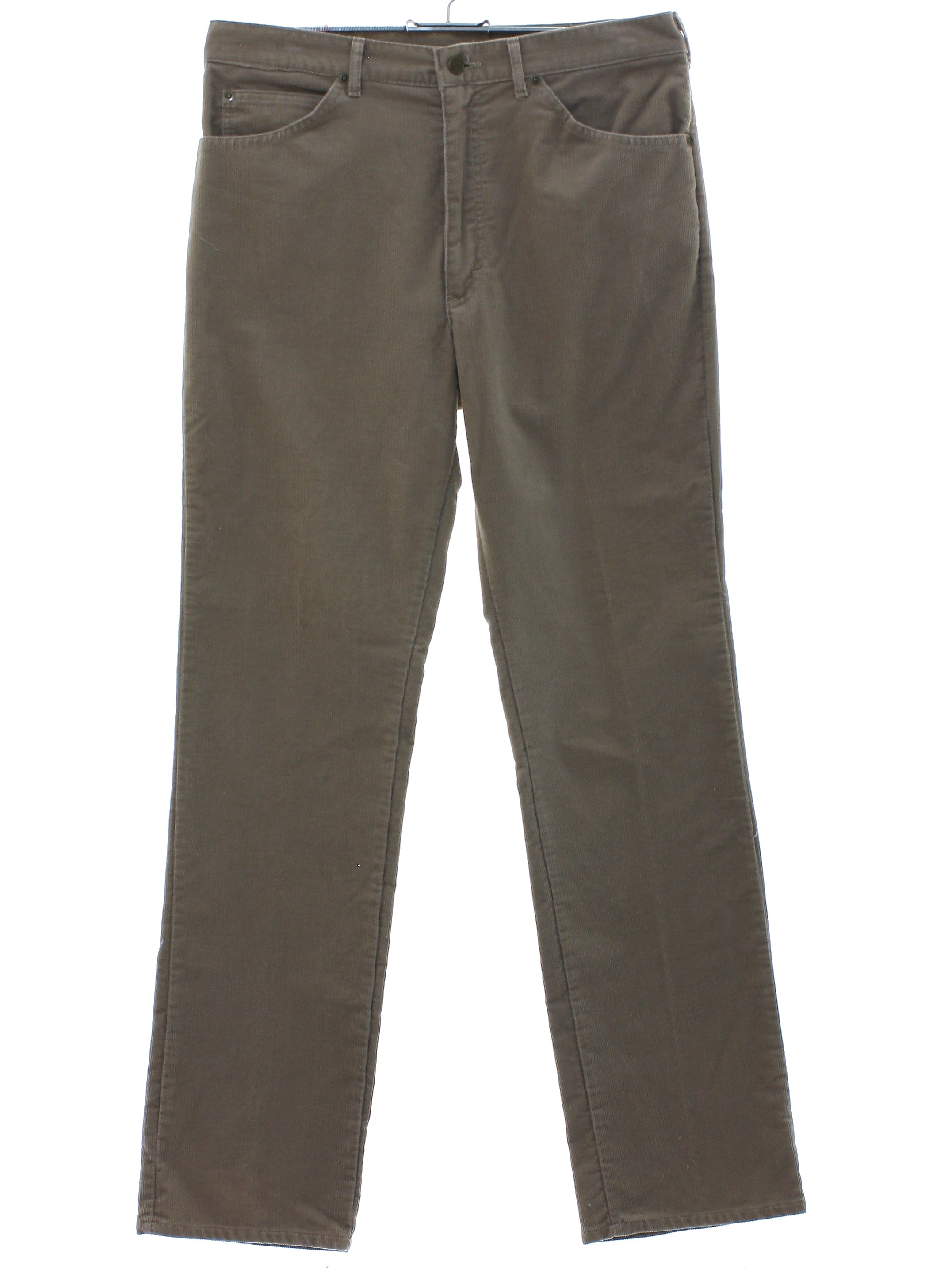 1970's Retro Pants: 70s -Lee, Made in USA, Union Label- Mens tan ...