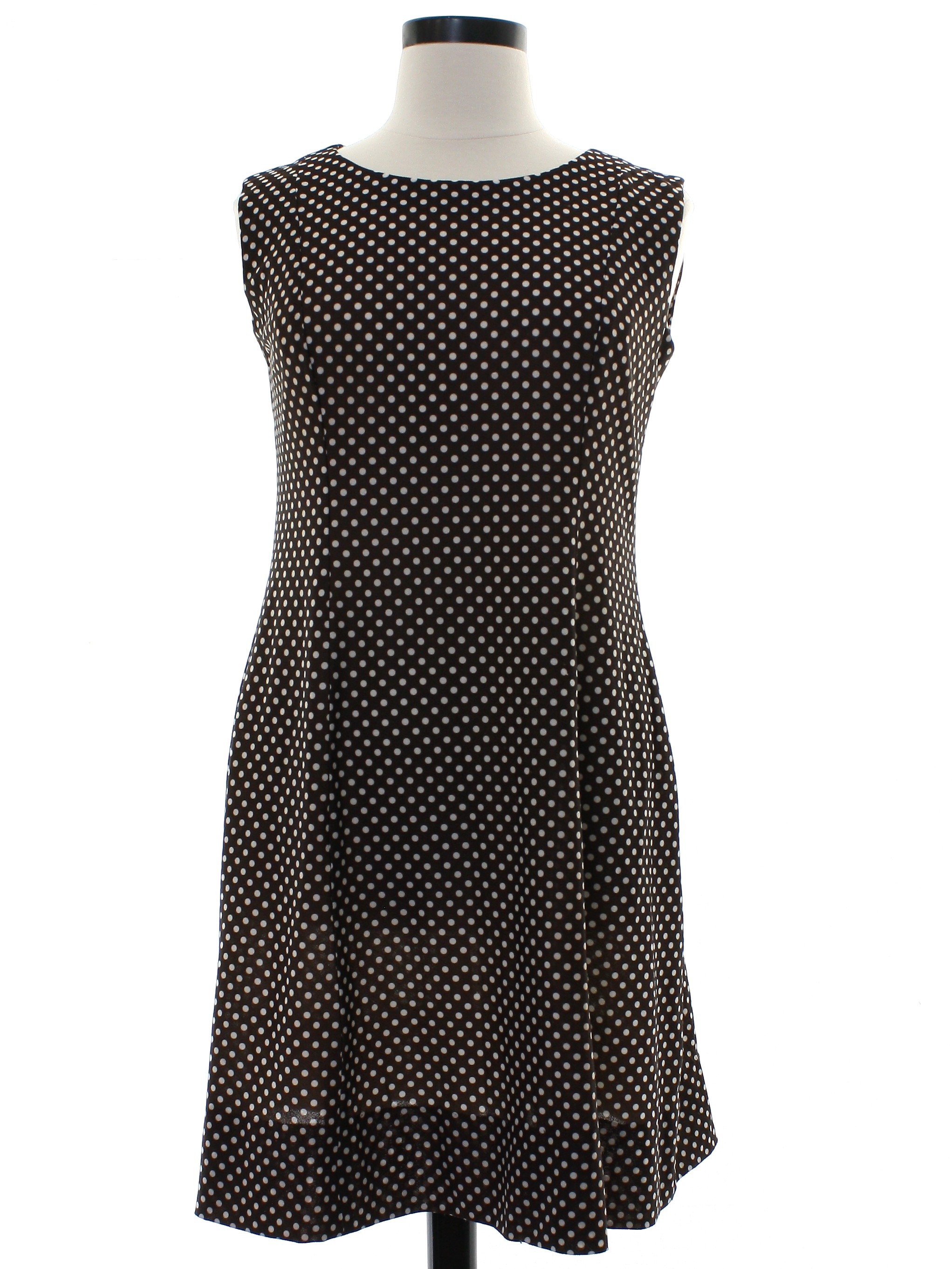 polka dot dress 70s