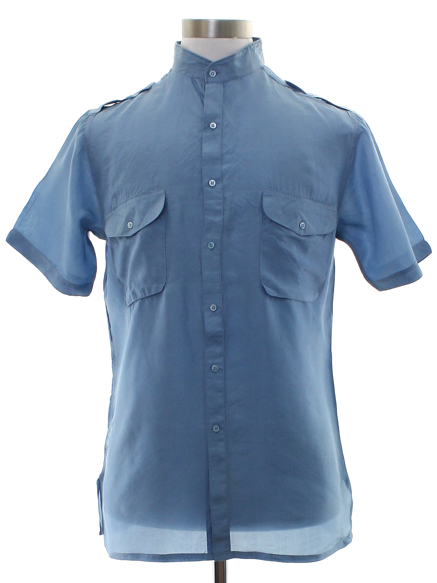 safari field shirt with epaulets
