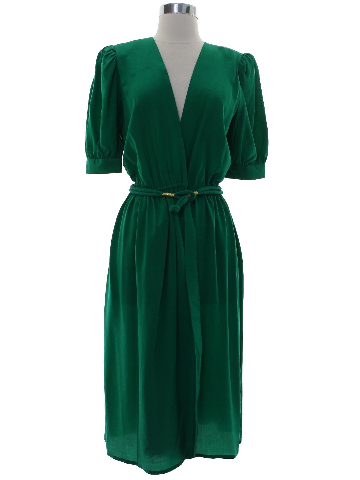 1970 s Vintage Maggy London Disco Dress Late 70s Maggy London