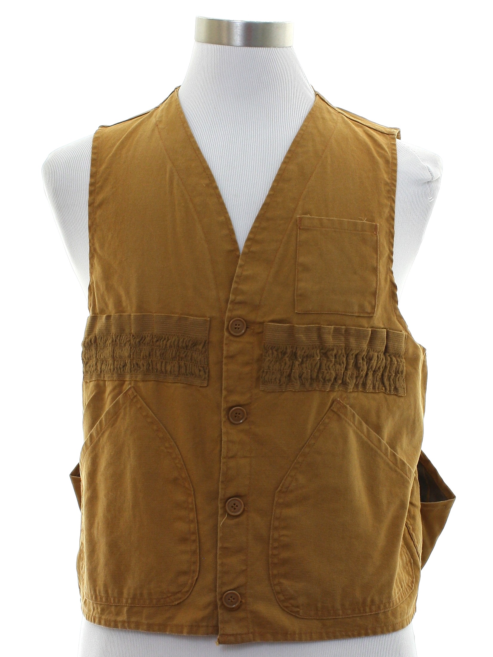 1960's Black Sheep, Made in Japan Mens Bird Hunting Vest