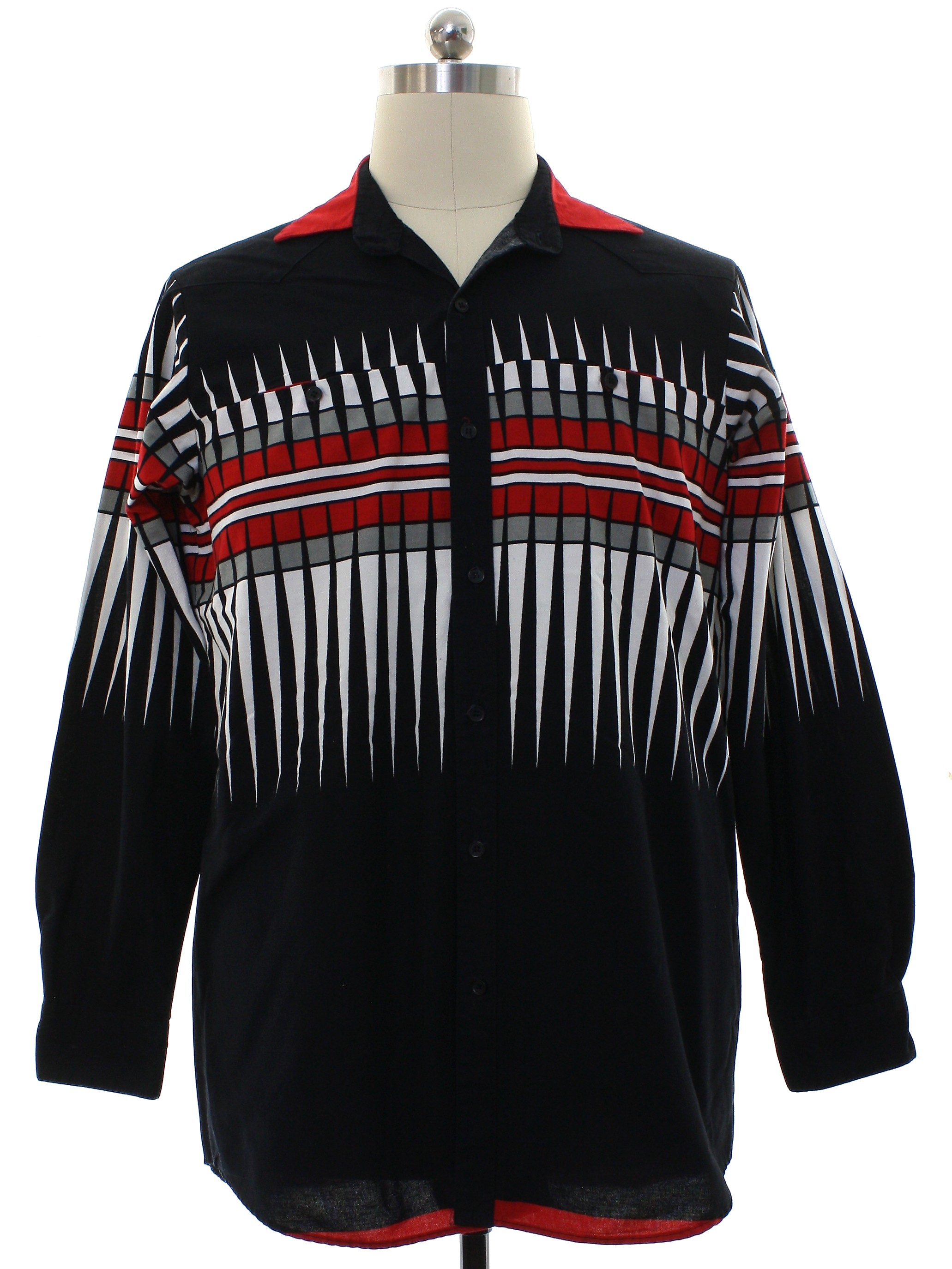 1980's Vintage E Western Shirt: 80s -E-Z Western Wear, Made