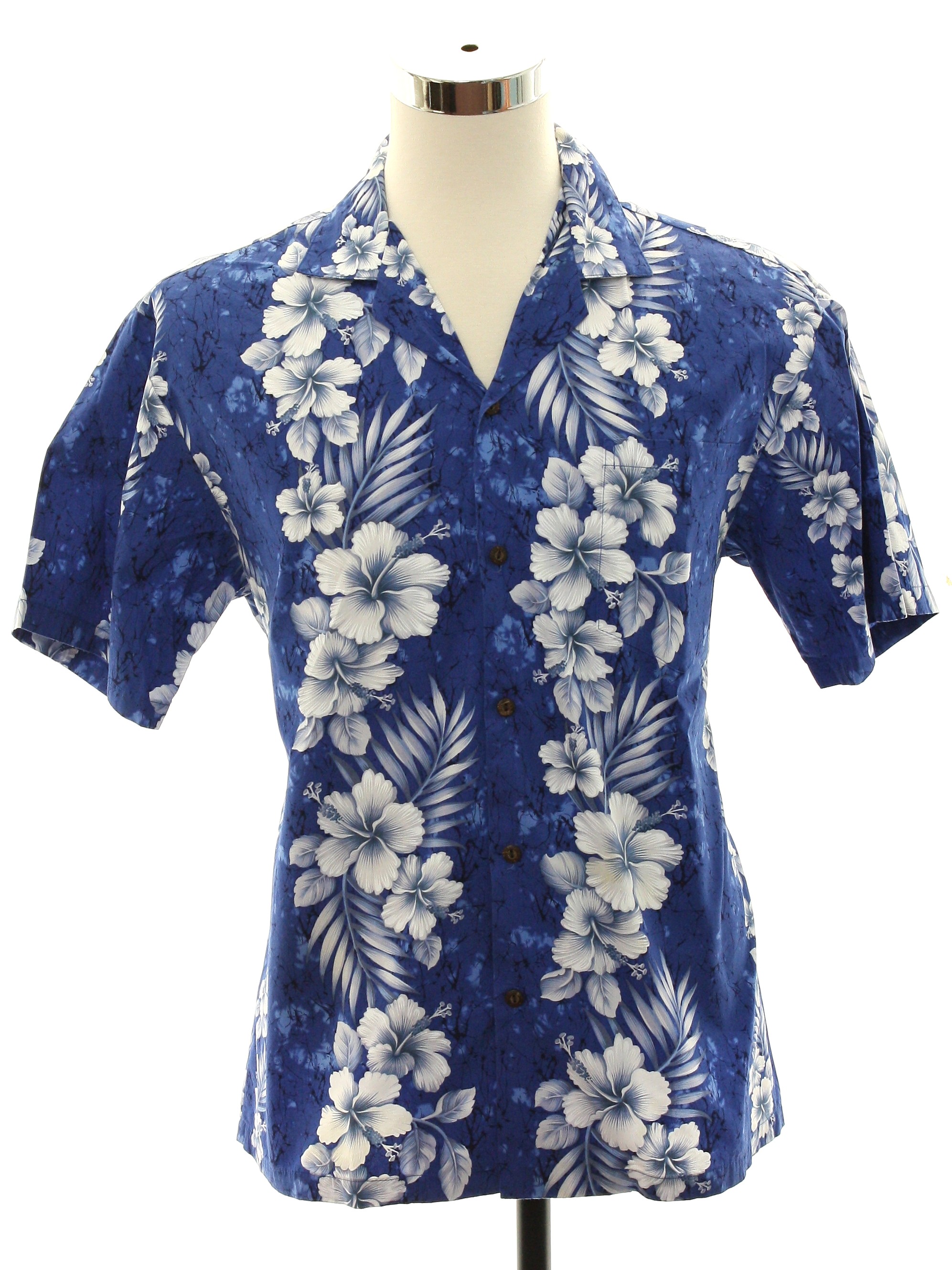Vintage 1980's Hawaiian Shirt: 80s -Milson by Kys Made in Hawaii- Mens ...