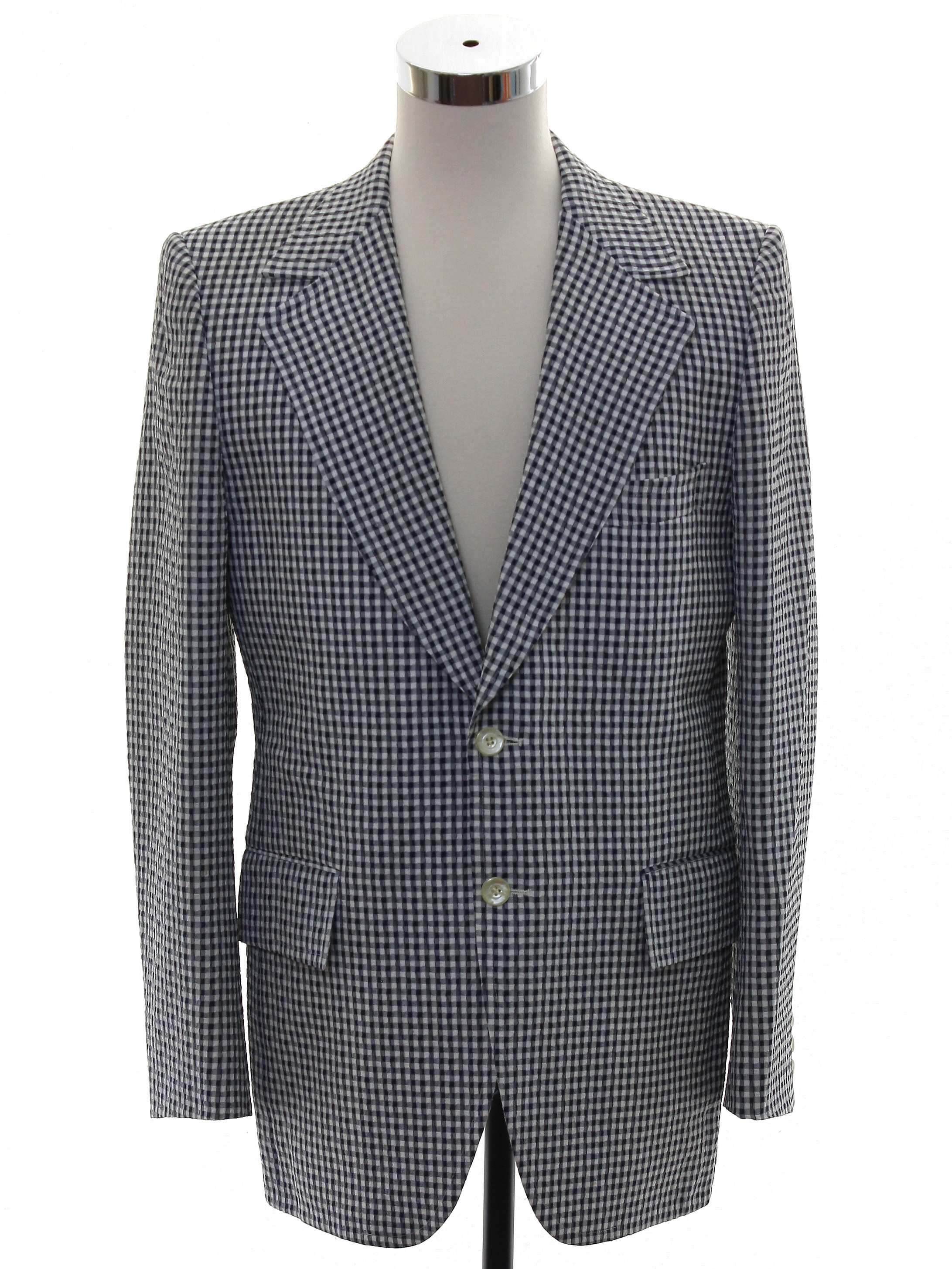 1970's Vintage Gray Hilton Clothes Jacket: 70s -Gray Hilton Clothes ...
