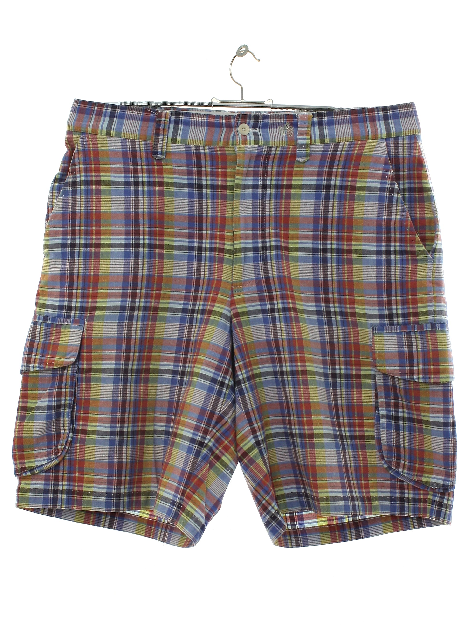 1980's Shorts (Nat Nast): 80s -Nat Nast- Mens multi color cotton golf ...