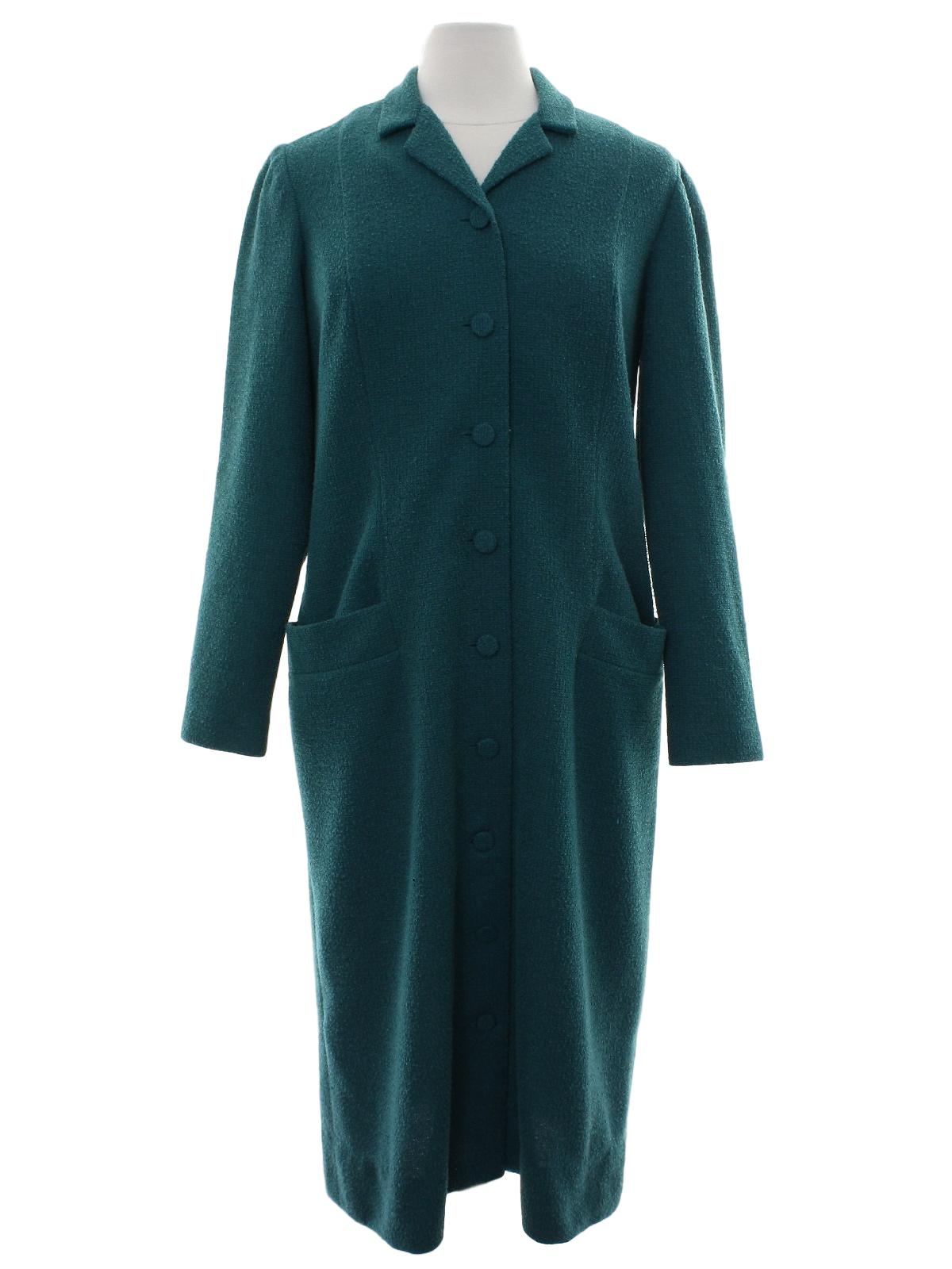 1980s A-Line Dress: 80s -Custom Tailored for Nardis of