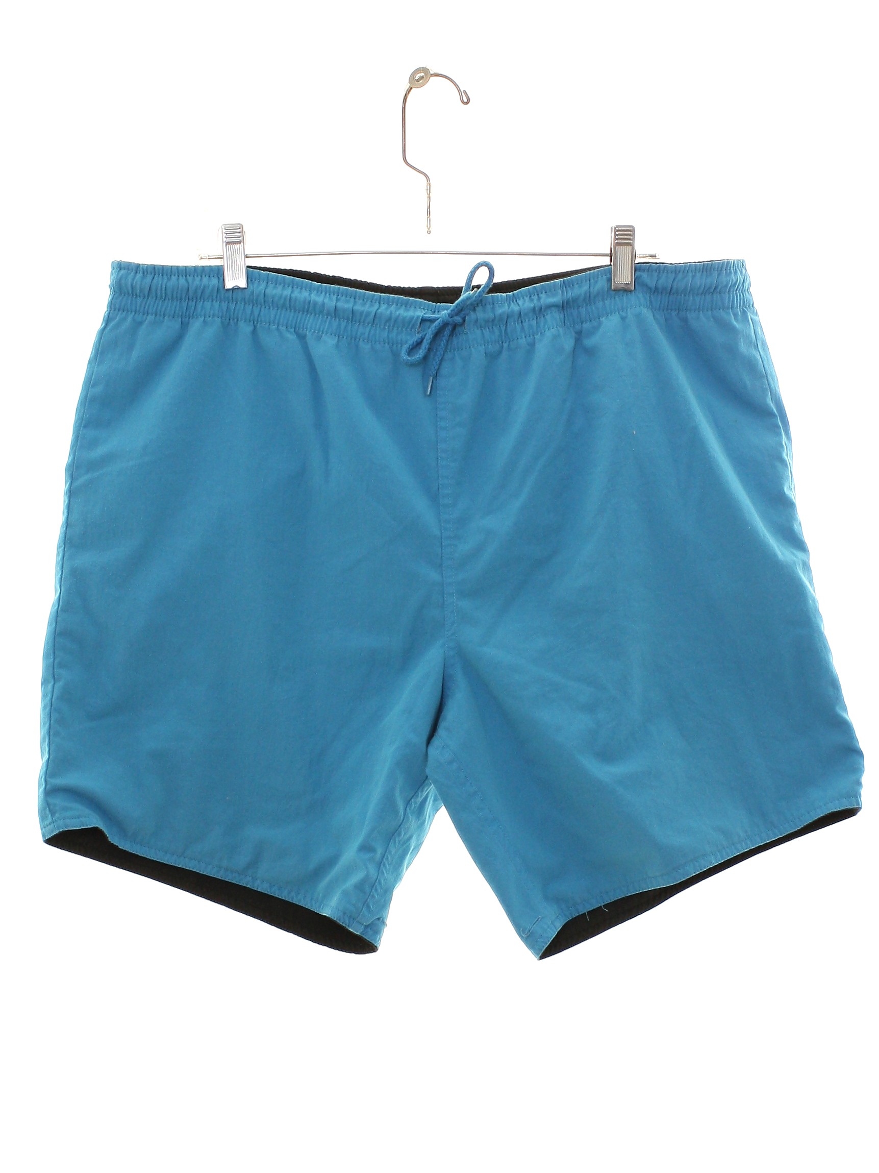 Jockey 90's Vintage Shorts: Early 90s -Jockey- Unisex tropical blue and ...
