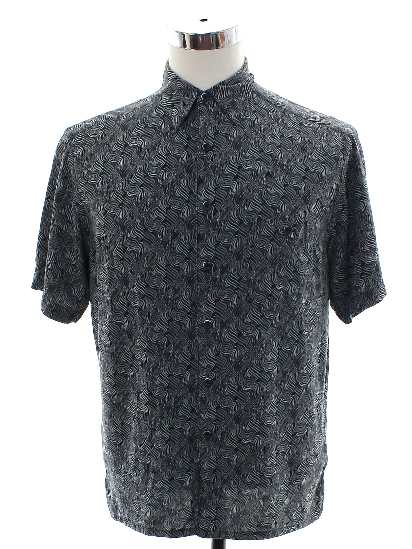 silk short sleeve shirt mens