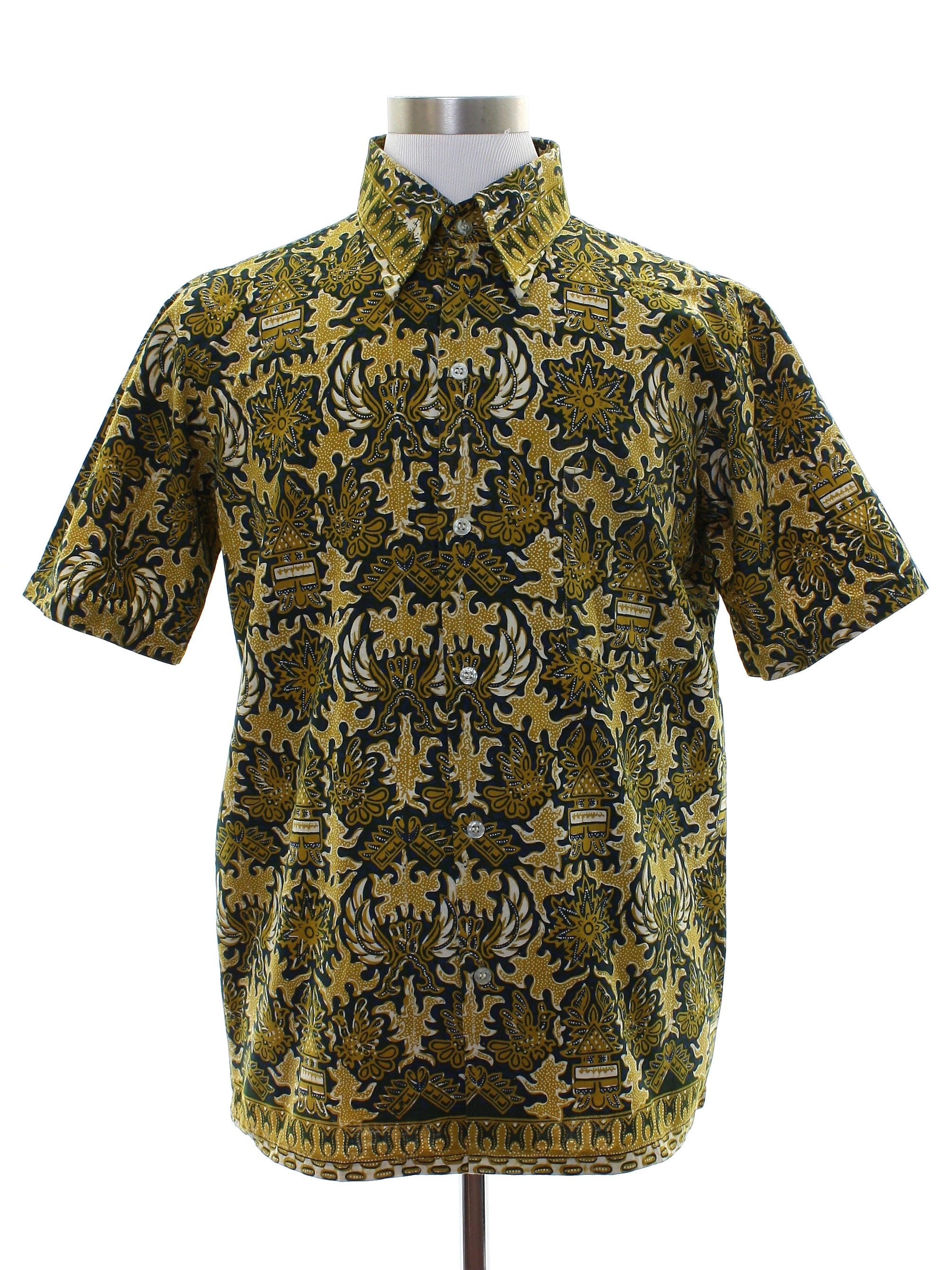 1980's Vintage Java Batik Shirt: Late 80s or early 90s -Java Batik ...