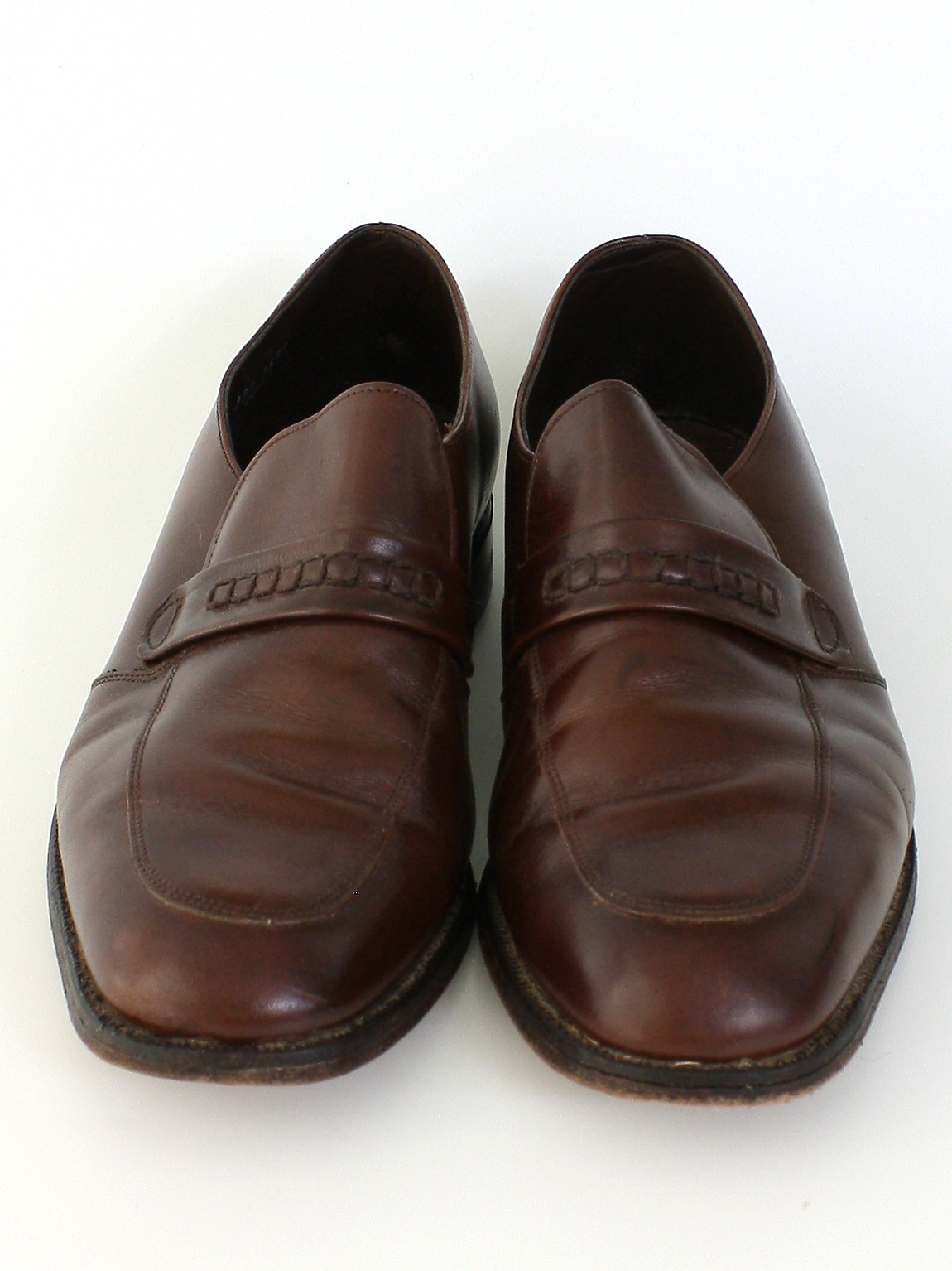 1970's Vintage Contemporary Shoes: 70s -Contemporary- Mens dark brown ...