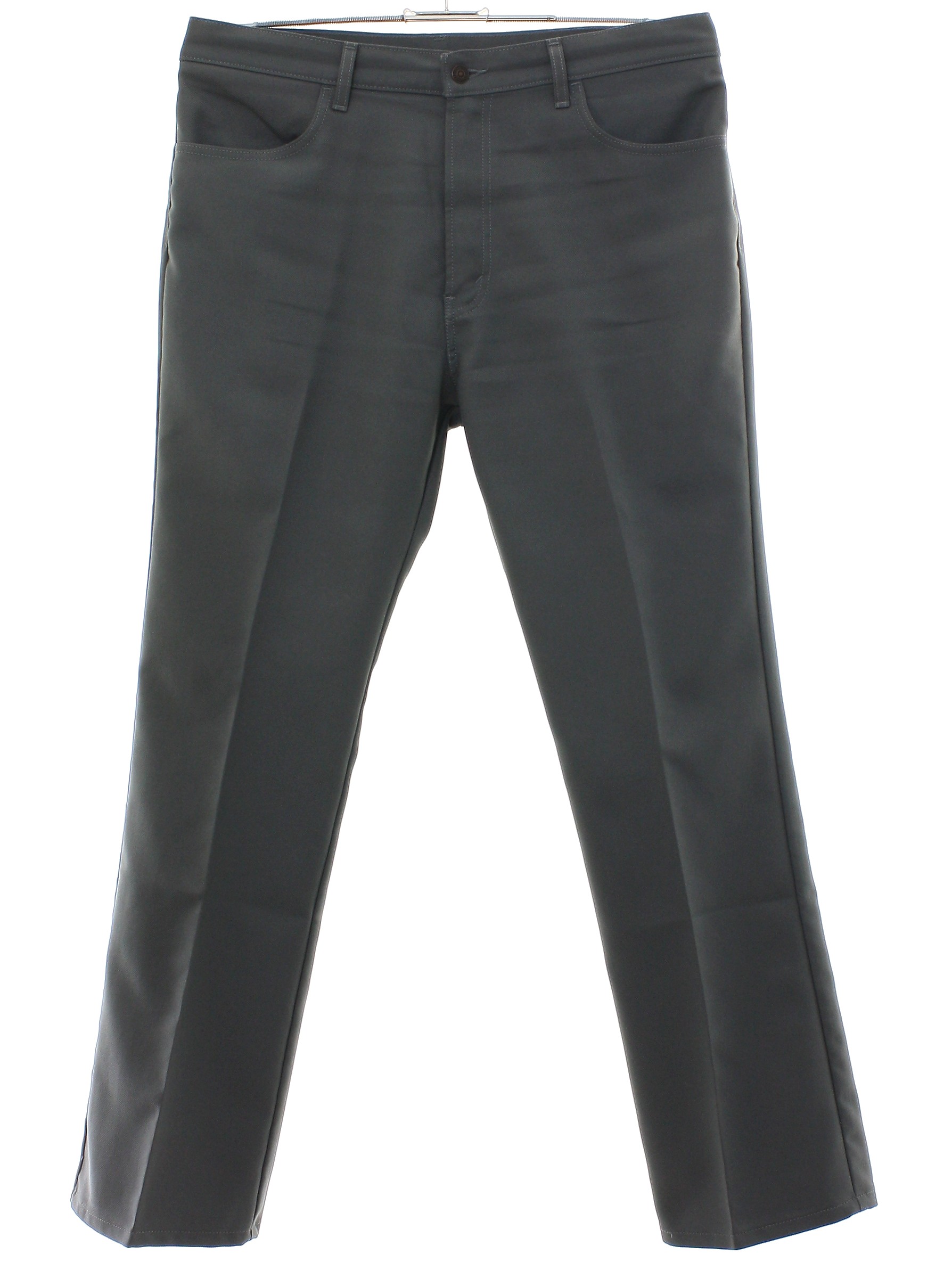 grey flare pants