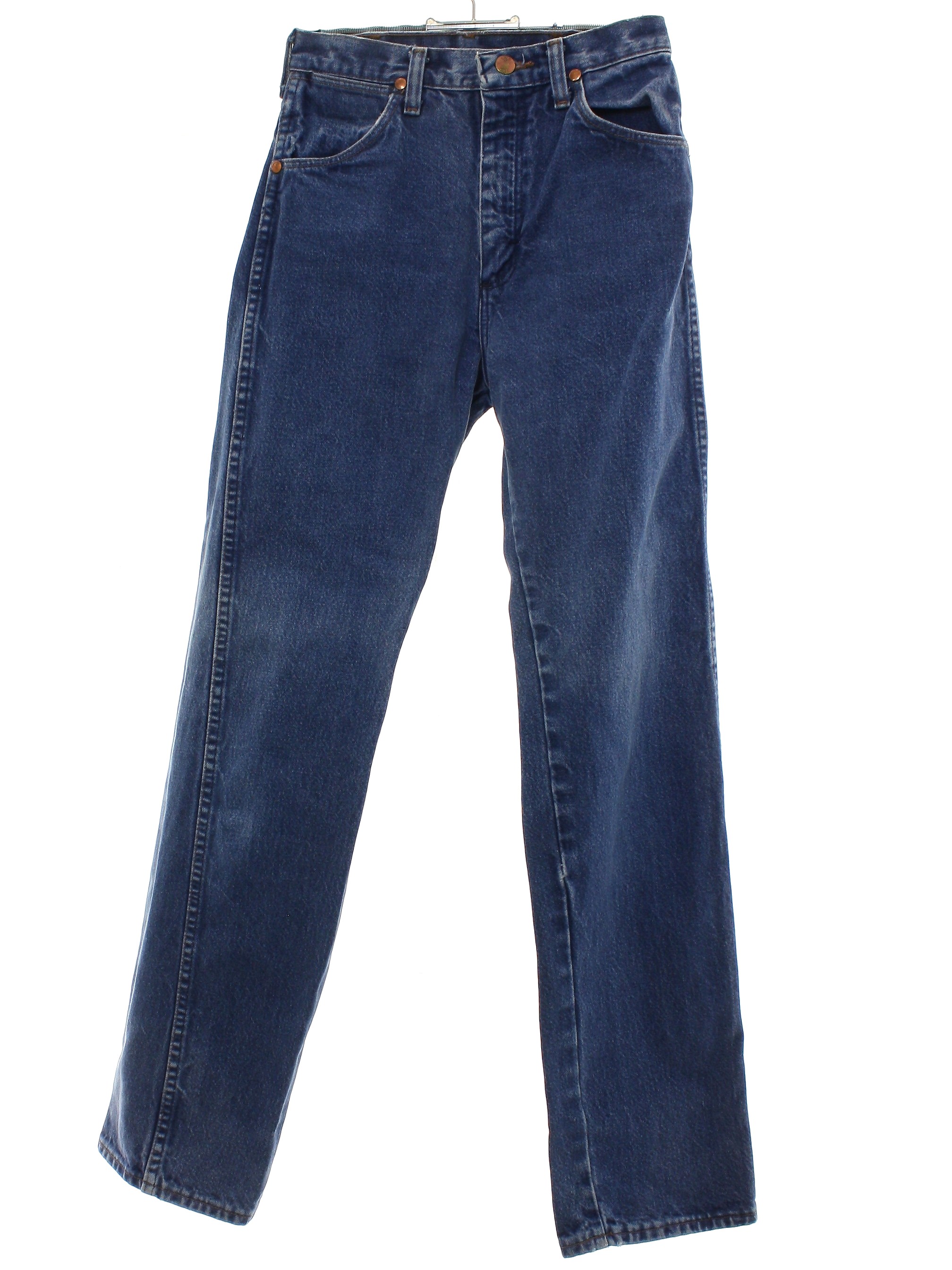 1980s Vintage Pants: 80s -Wrangler, Made in USA- Womens medium blue ...