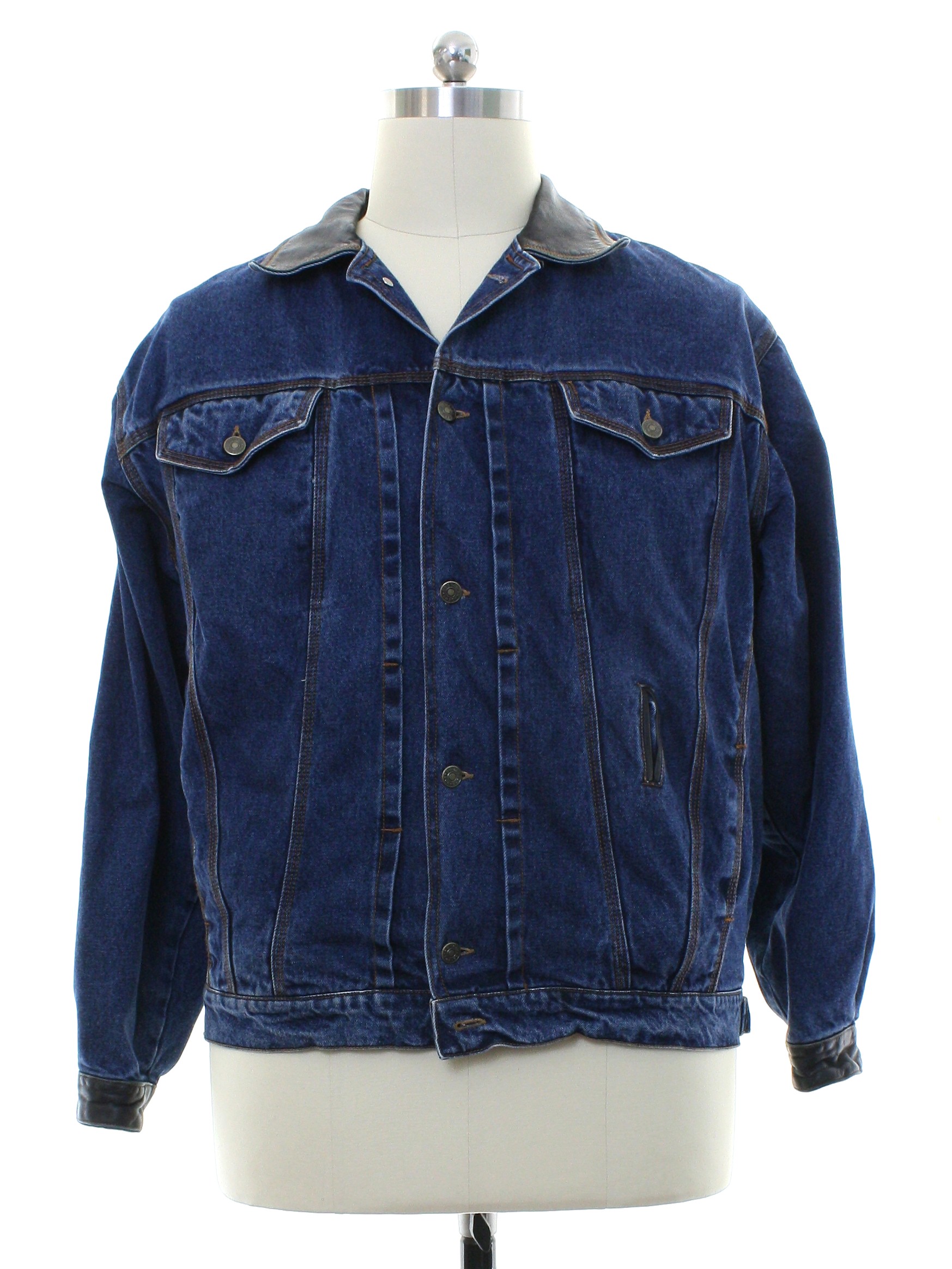 Cotton traders denim jacket sales