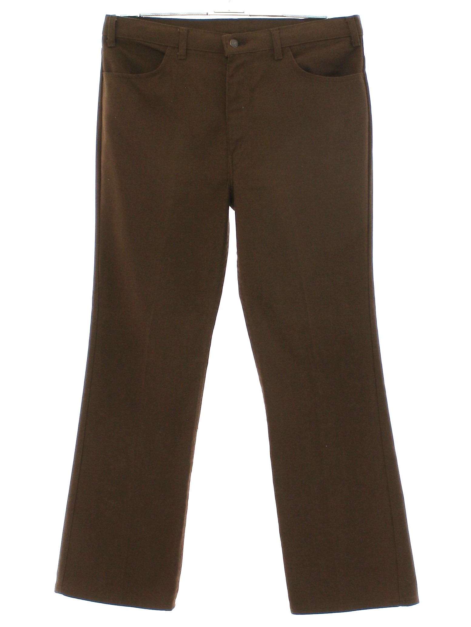 Levis Seventies Vintage Flared Pants / Flares: 70s -Levis- Mens brown ...