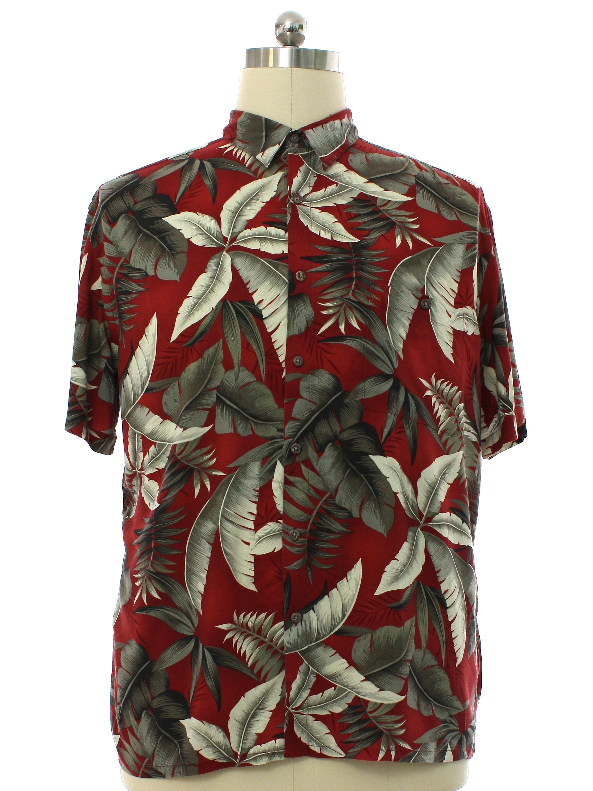 Vintage Island Shores 1980s Hawaiian Shirt: 80s -Island Shores- Mens ...