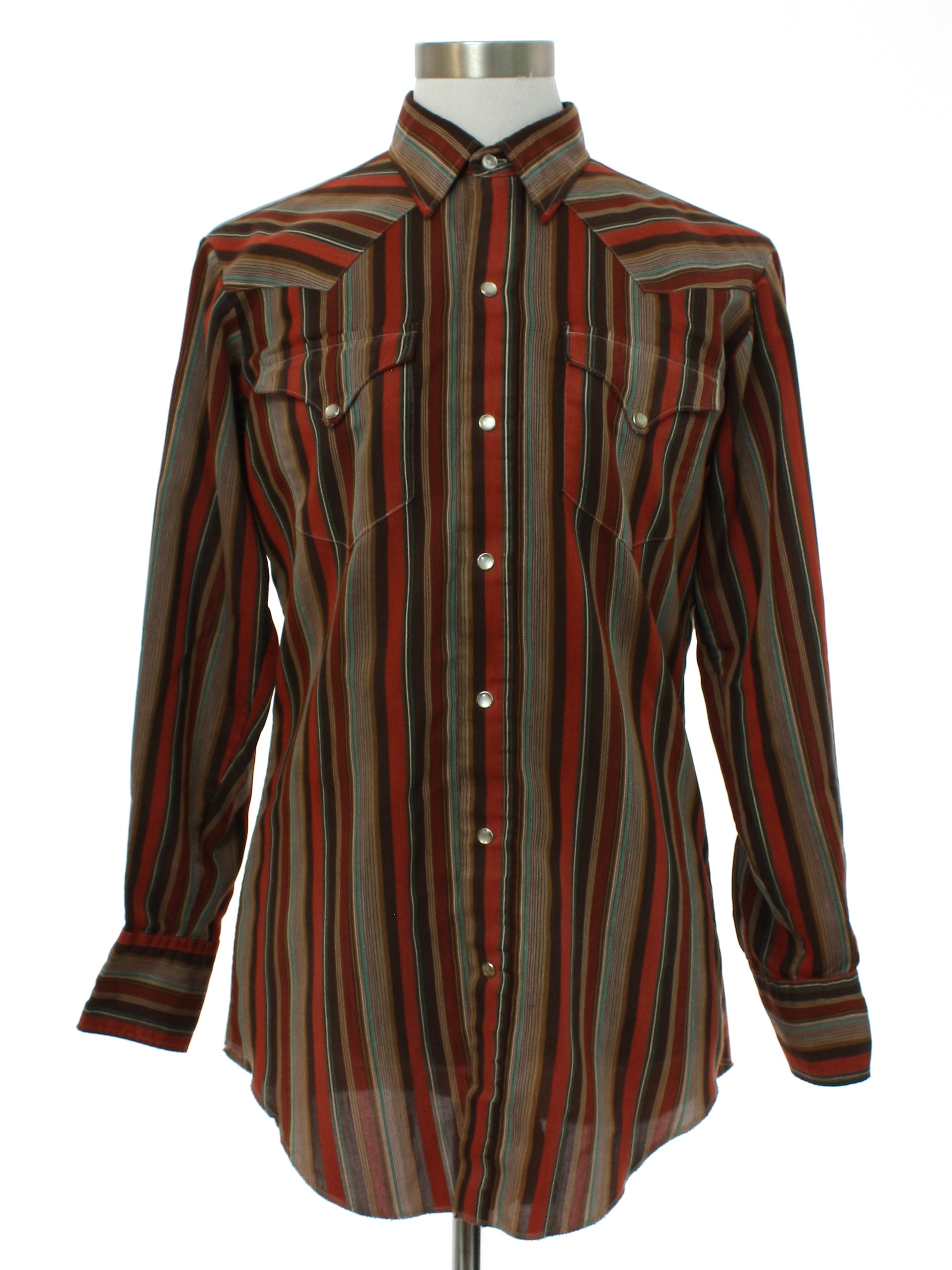 Eighties H Bar C California Ranchwear Western Shirt: Late 80s or early ...