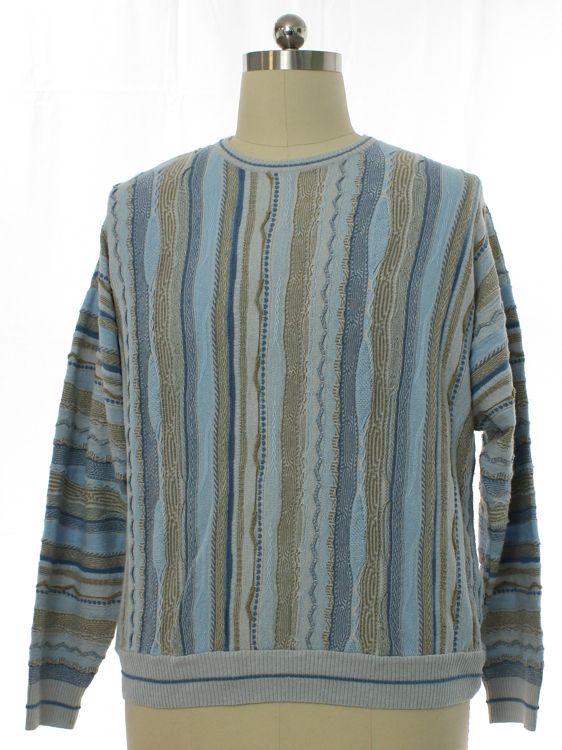 1990 s Vintage Norm Thompson Sweater 90s Norm Thompson Mens