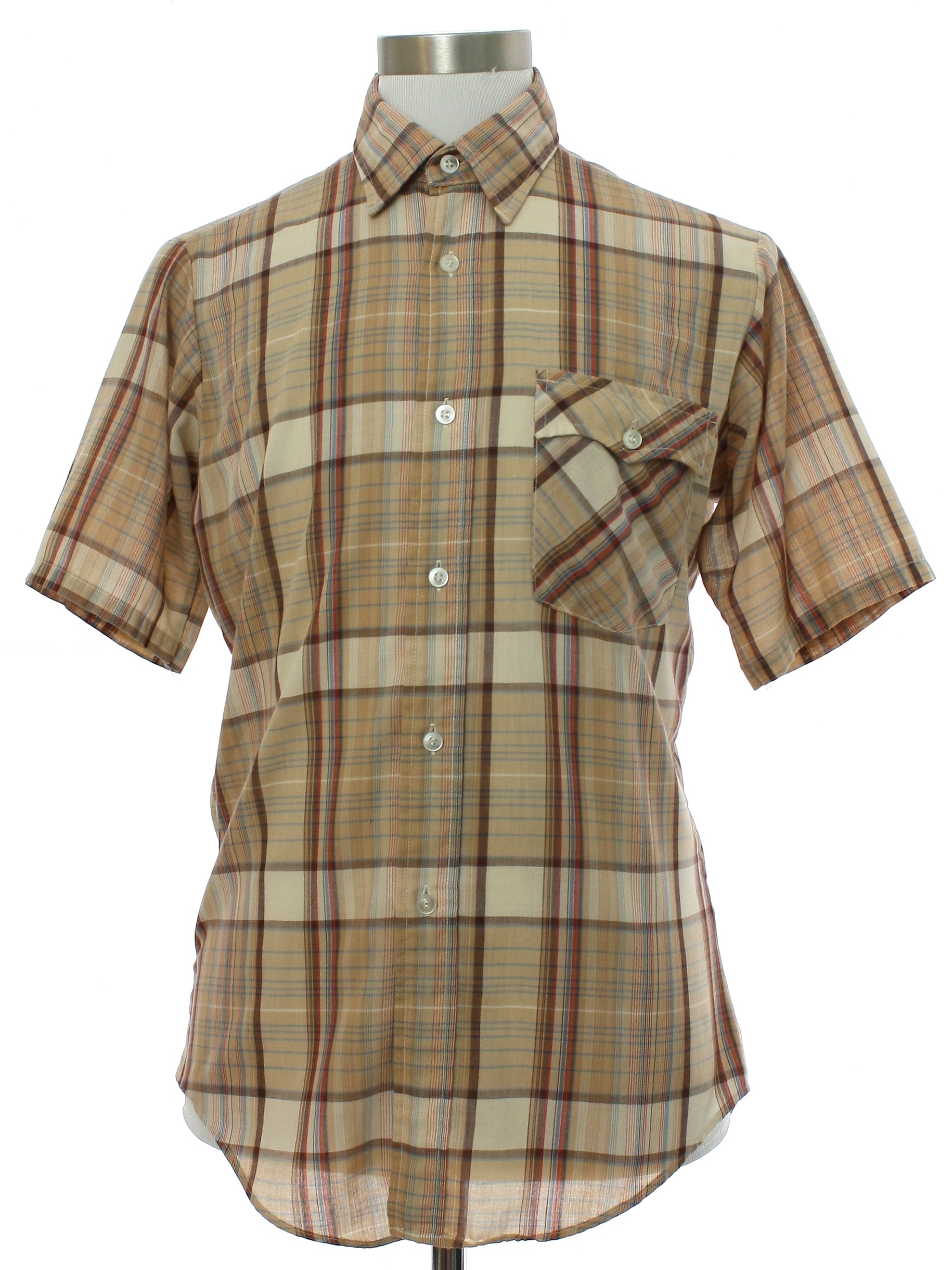 80s Western Shirt (Jc Penney Plain Pockets): Early 80s -Jc Penney Plain ...
