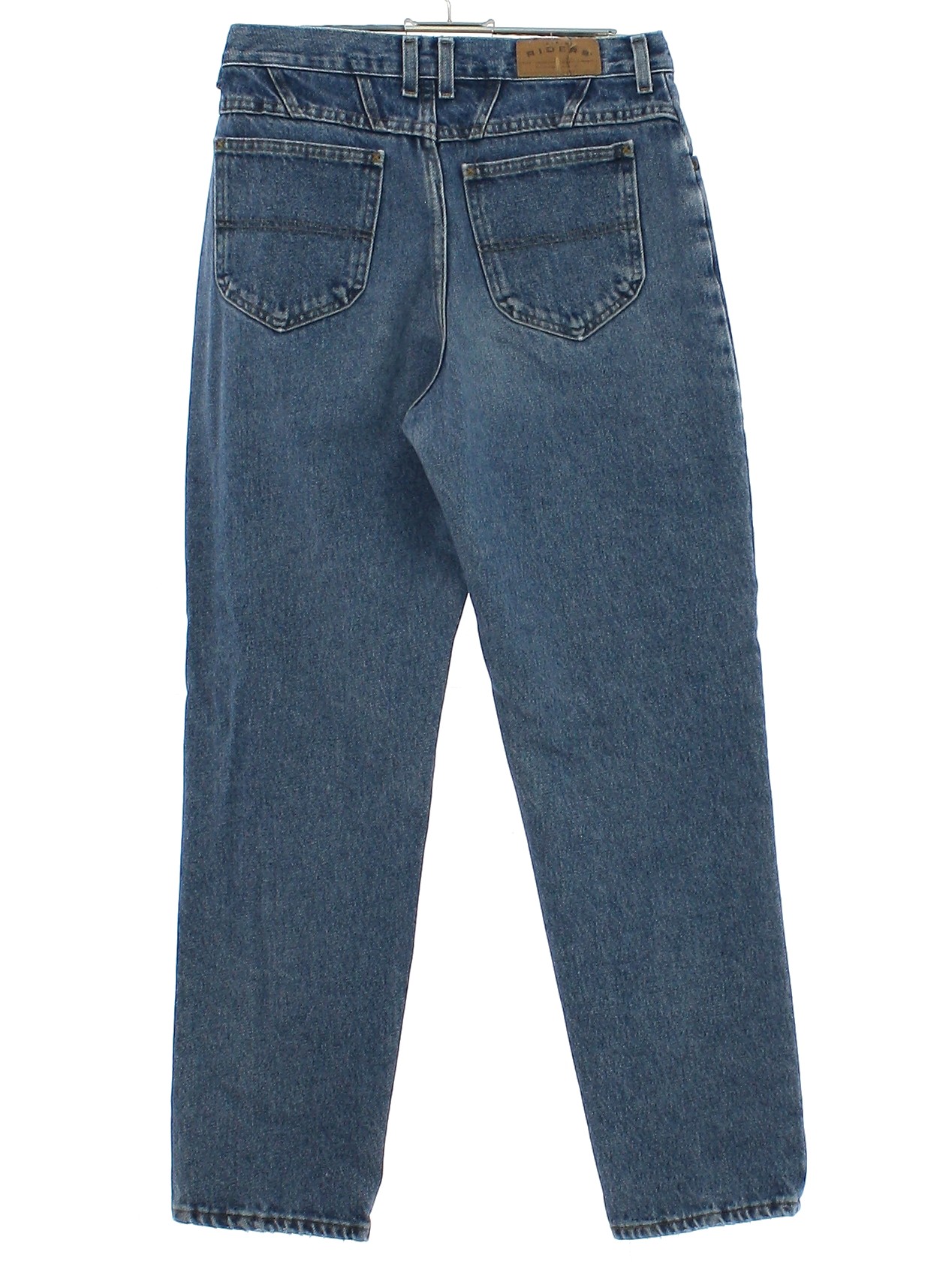 Pants: 90s (early Y2k 2000s) -Riders- Womens slightly worn medium blue ...
