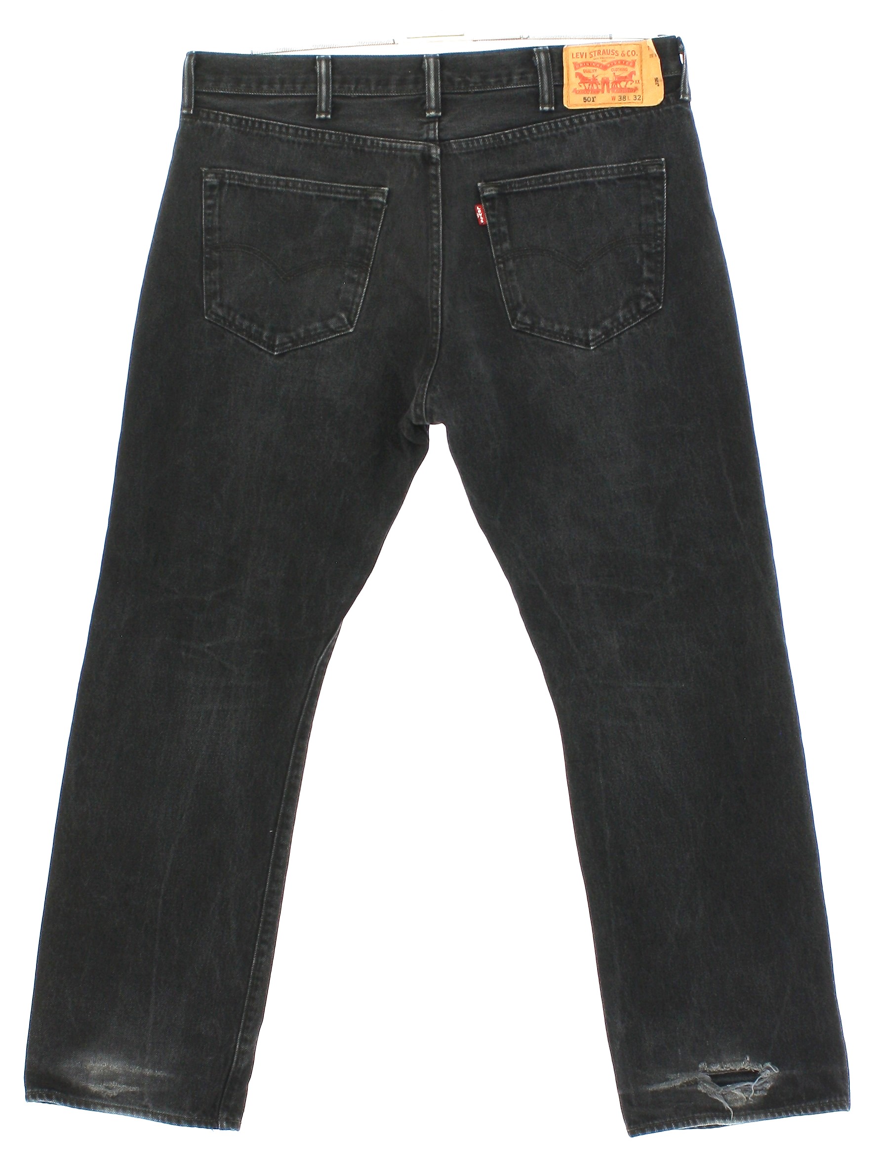 Pants: 90s -Levis 501- Mens slightly faded and worn colors cotton denim ...