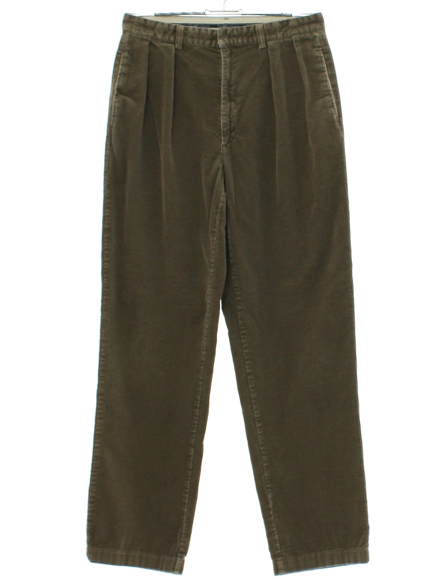Vintage 1980's Pants: Late 80s -Polo by Ralph Lauren- Mens mocha brown ...